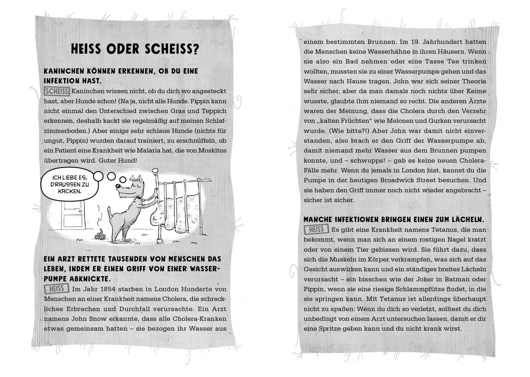 Beispielinhalt (Bild) Medizin - Echt eklig und schauderhaft schrecklich - Warum Pickel mit Krokodil-Kacke behandelt wurden