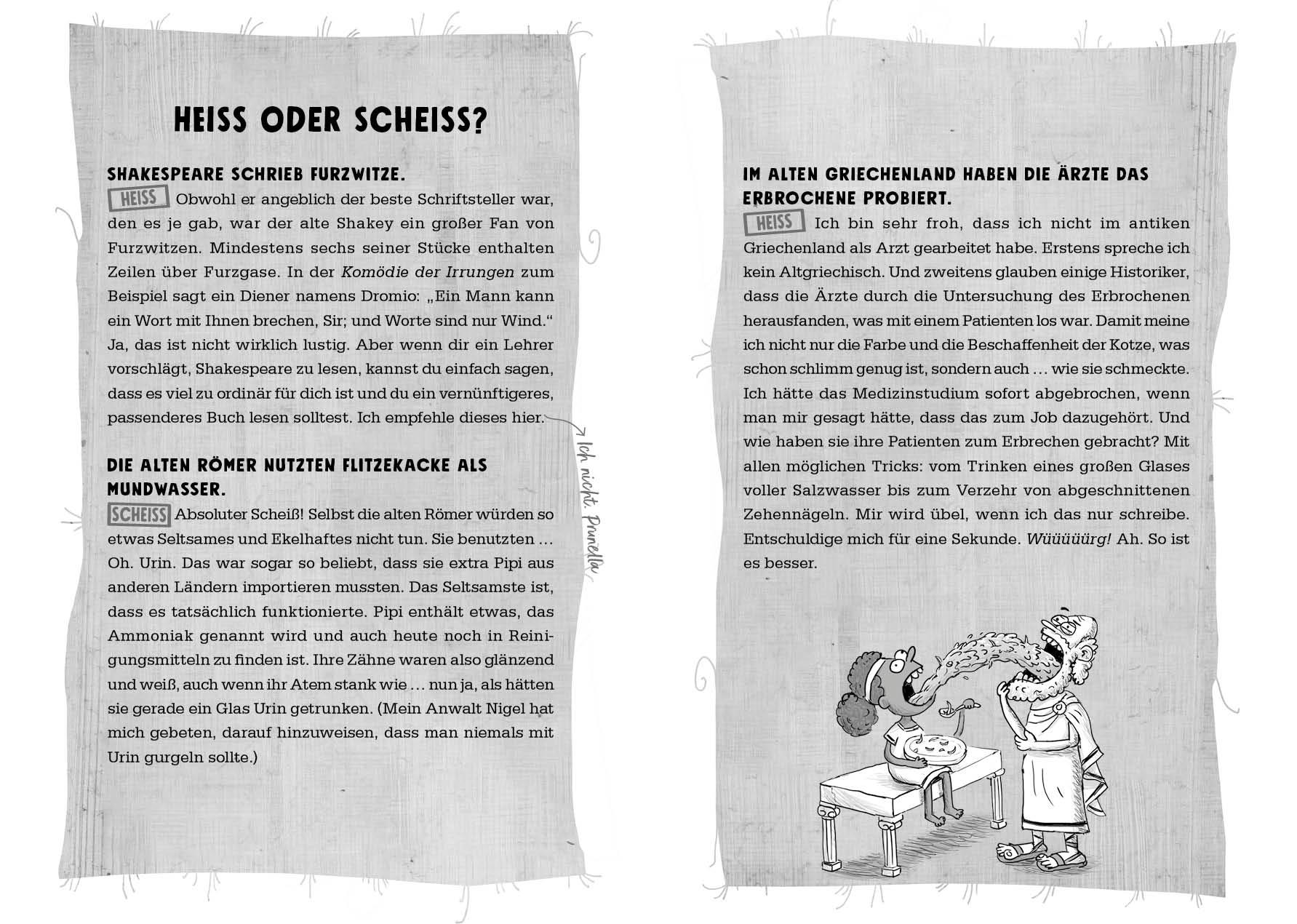 Beispielinhalt (Bild) Medizin - Echt eklig und schauderhaft schrecklich - Warum Pickel mit Krokodil-Kacke behandelt wurden