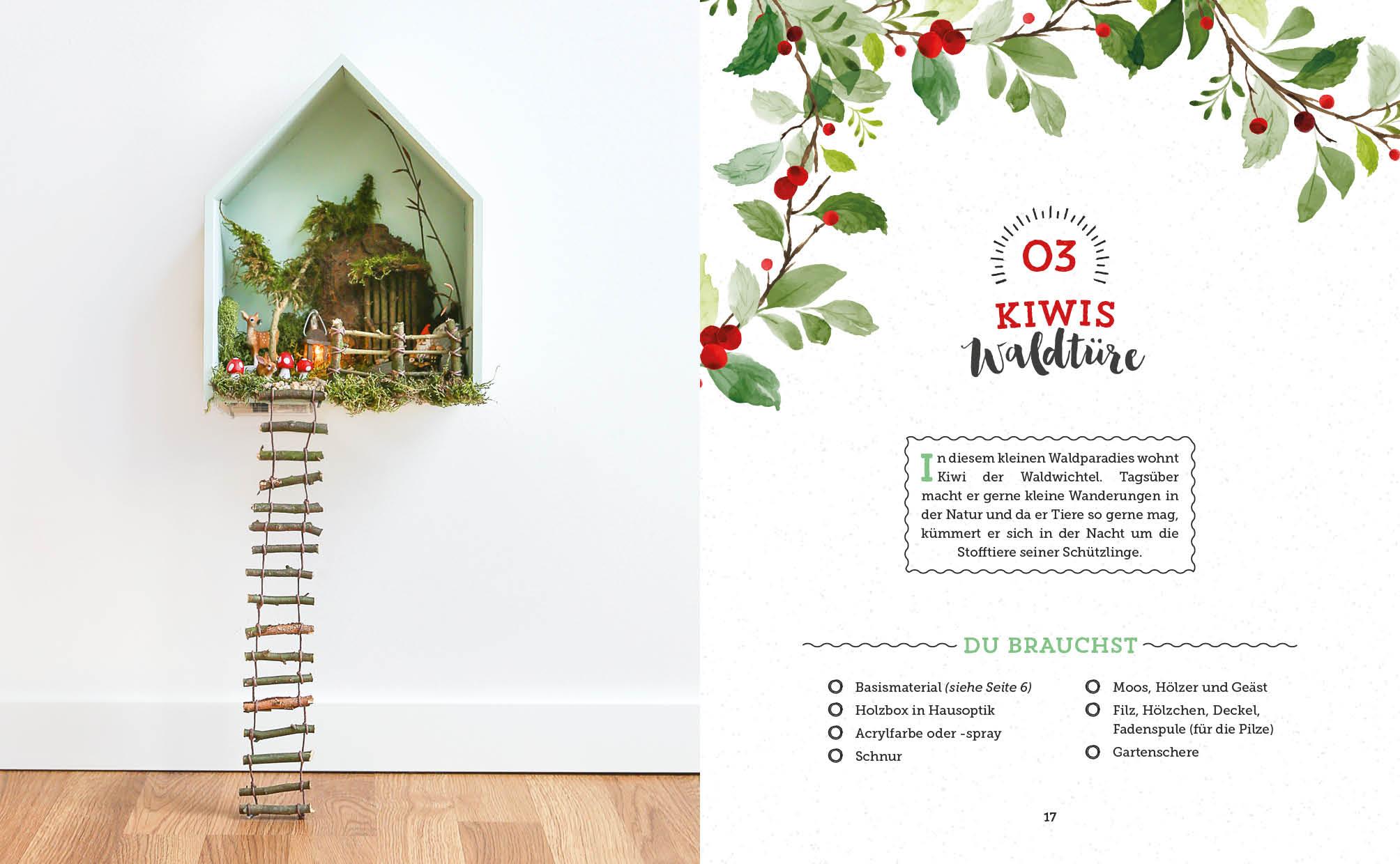 Beispielinhalt (Bild) Märchenhafte Wichteltüren