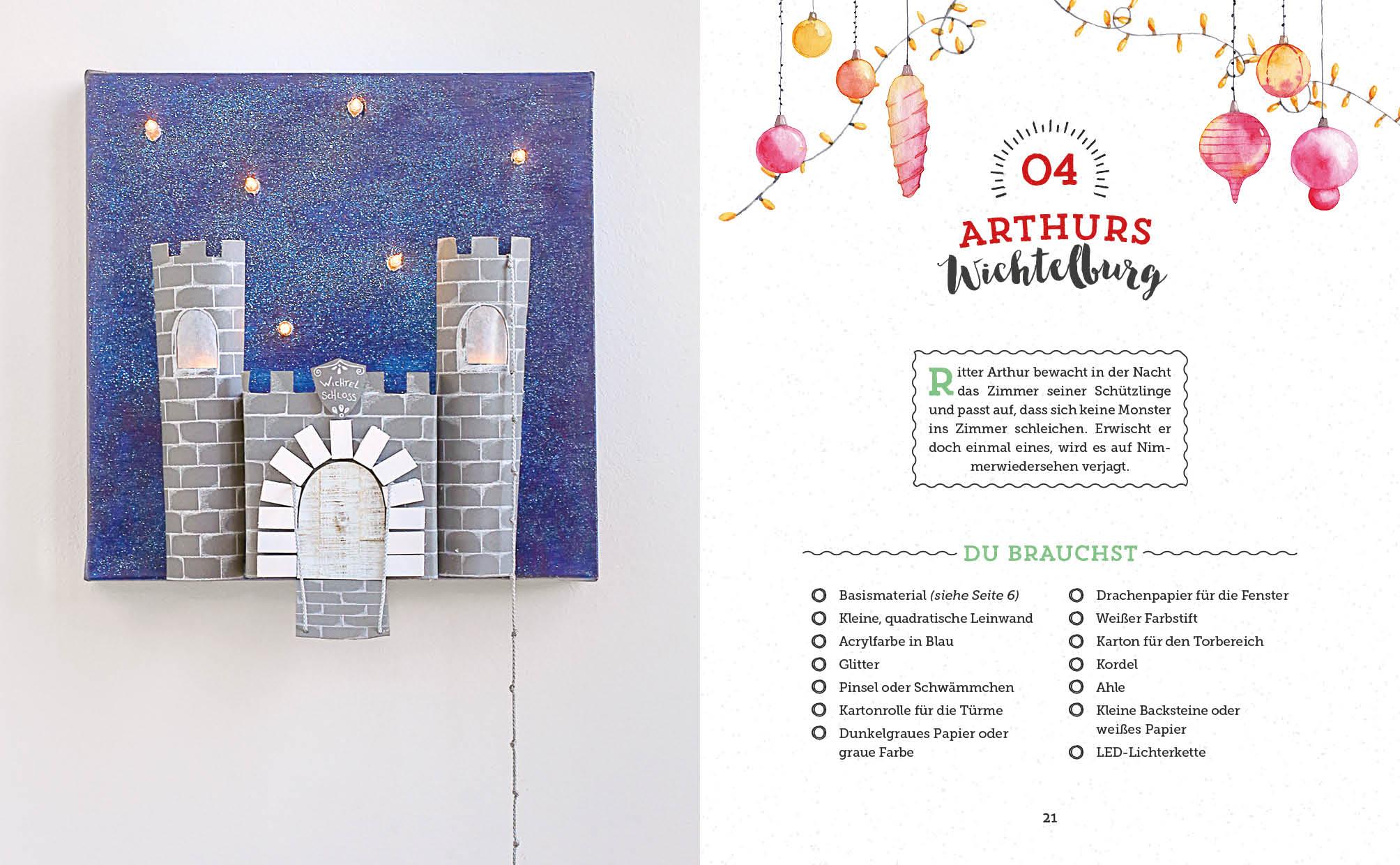 Beispielinhalt (Bild) Märchenhafte Wichteltüren