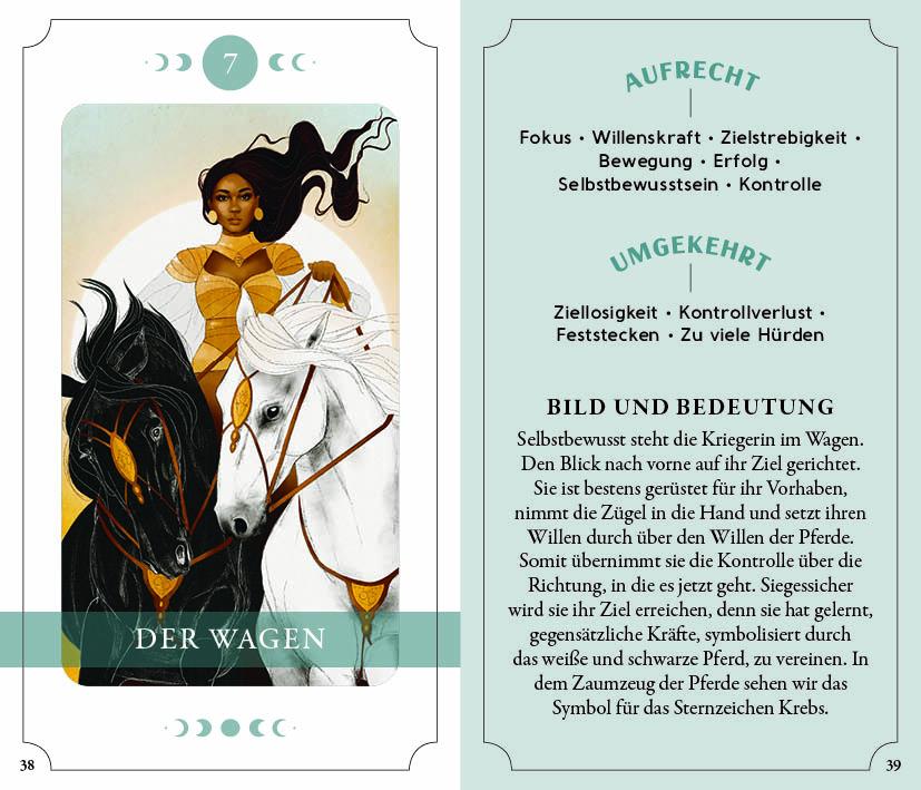 Beispielinhalt (Bild) Tarot-Kartenset: Seelenreise Tarot