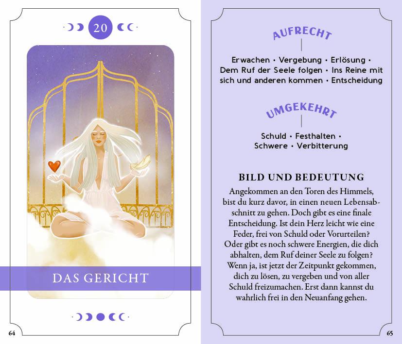 Beispielinhalt (Bild) Tarot-Kartenset: Seelenreise Tarot