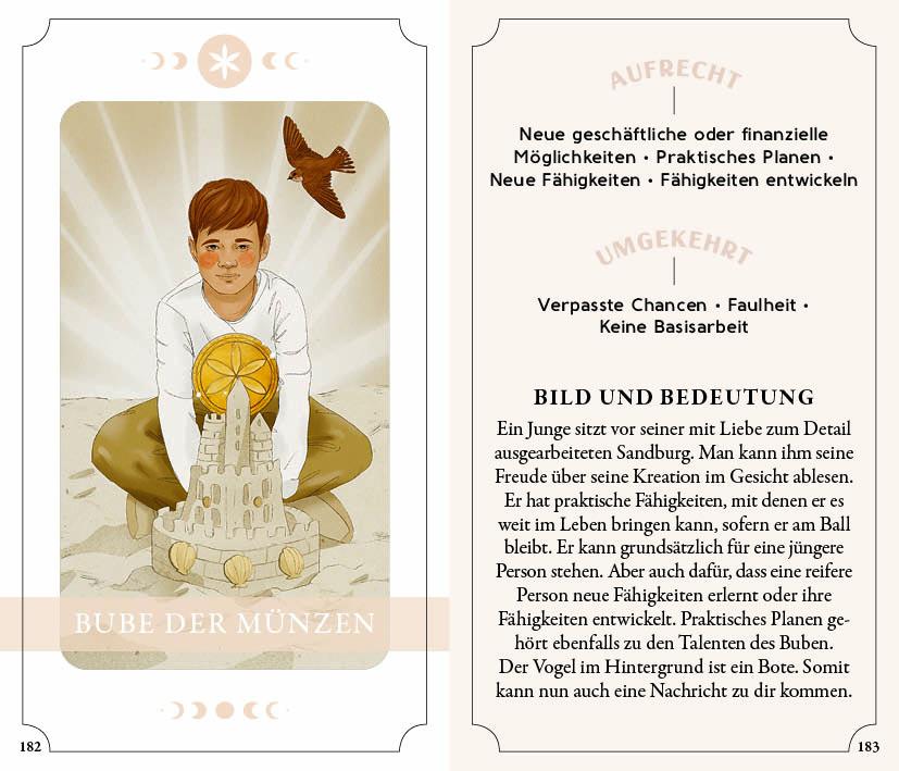 Beispielinhalt (Bild) Tarot-Kartenset: Seelenreise Tarot
