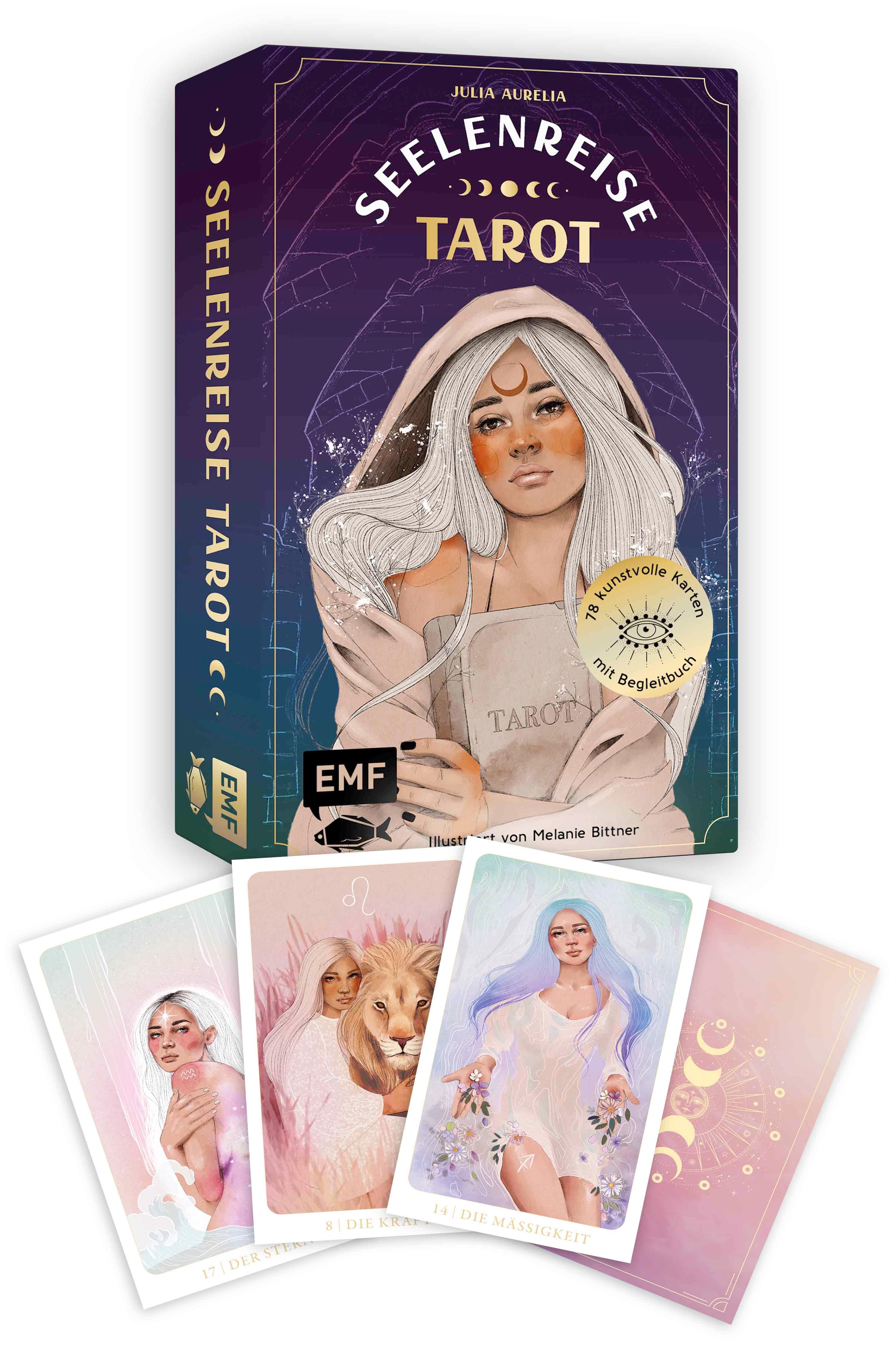 Vorderes Coverbild Tarot-Kartenset: Seelenreise Tarot