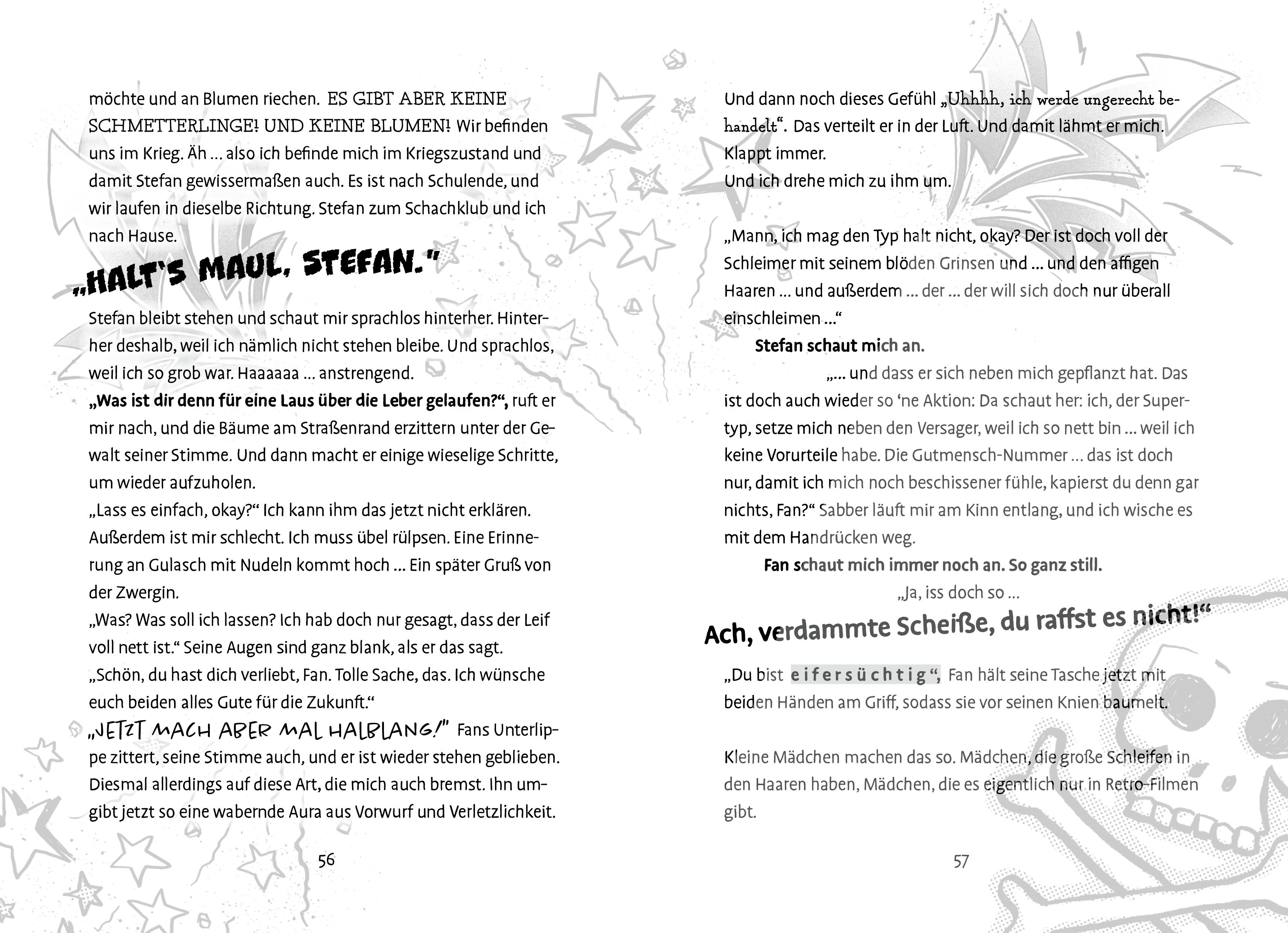 Beispielinhalt (Bild) Loser on Tour! - Band 2 der Loser-Reihe