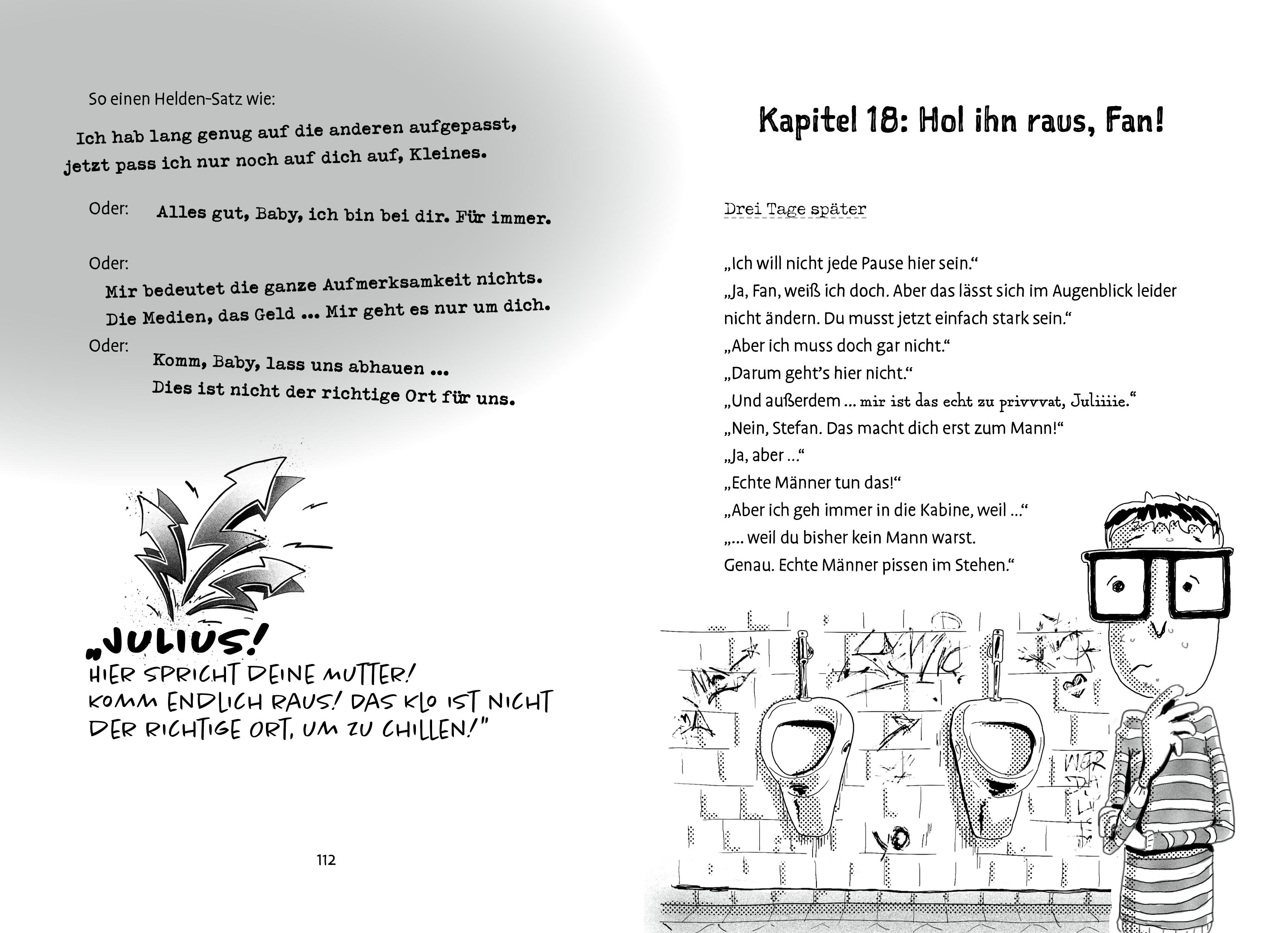 Beispielinhalt (Bild) Loser on Tour! - Band 2 der Loser-Reihe