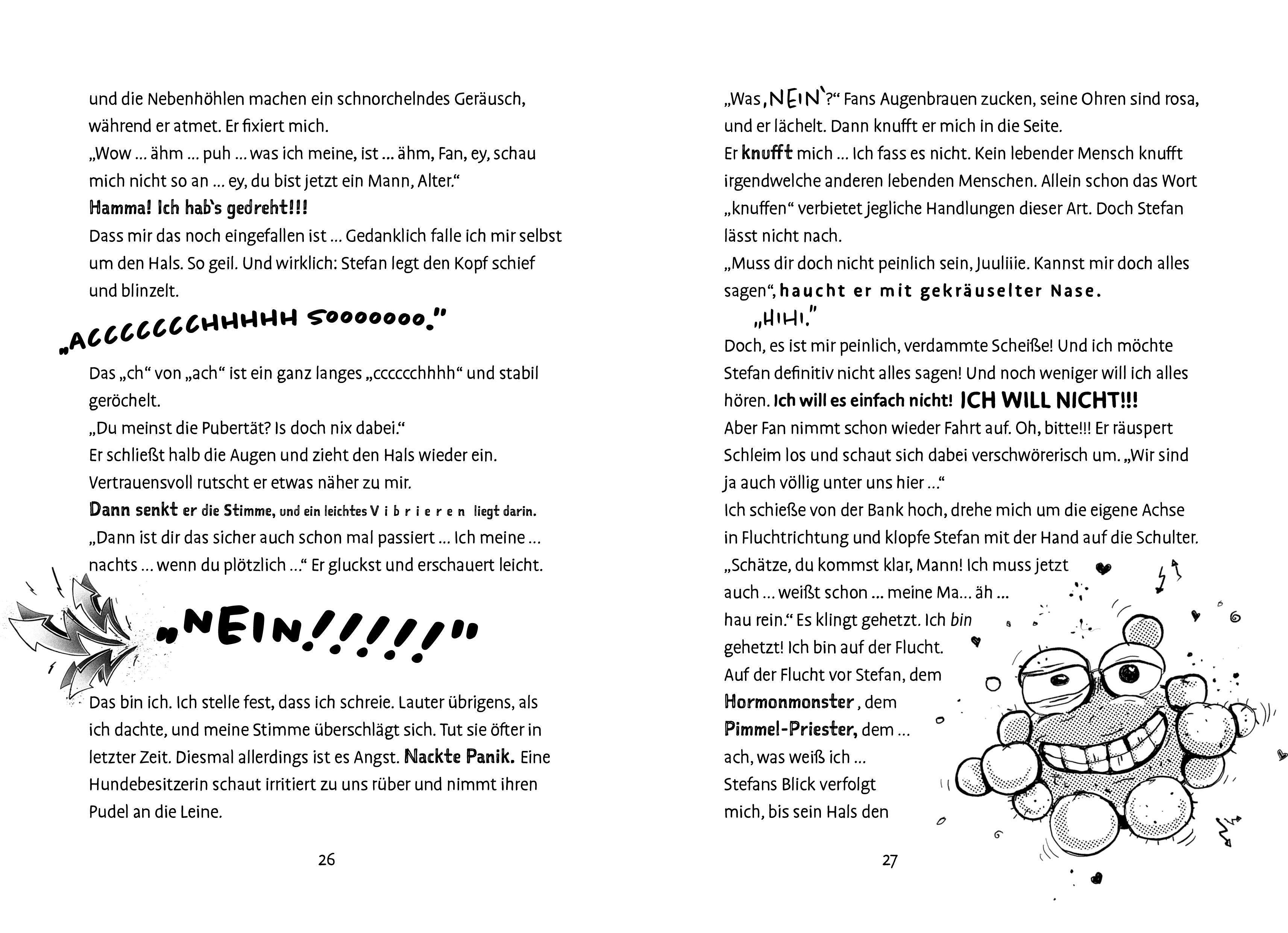 Beispielinhalt (Bild) Loser on Tour! - Band 2 der Loser-Reihe