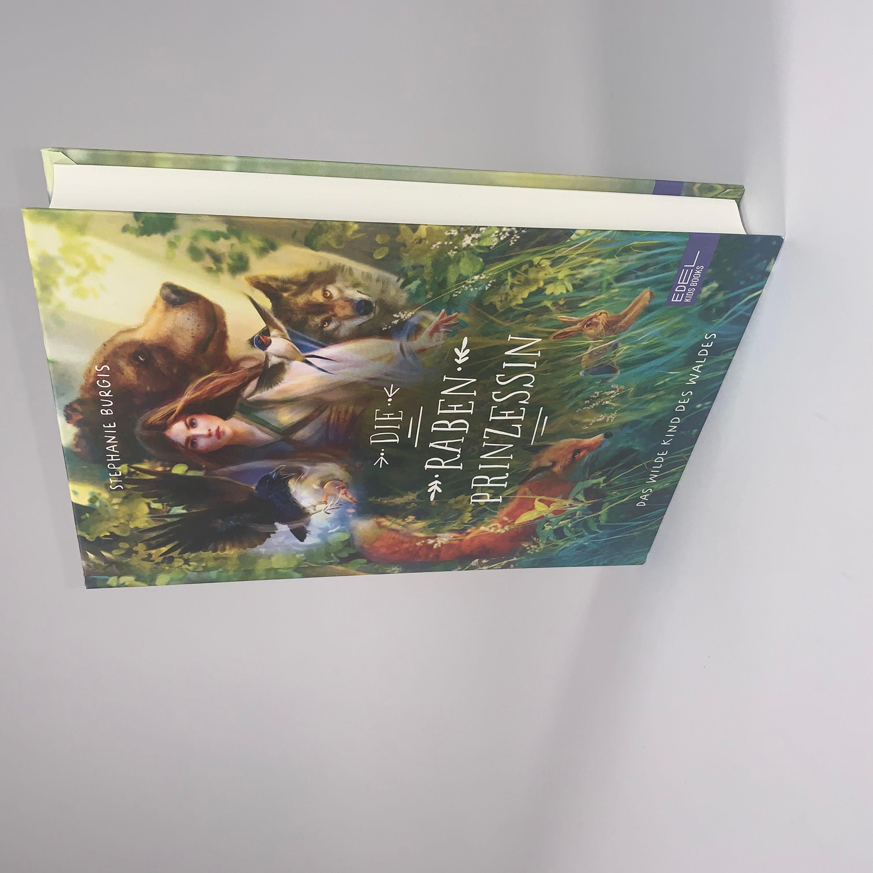 Beispielinhalt (Bild) Die Rabenprinzessin - das wilde Kind des Waldes