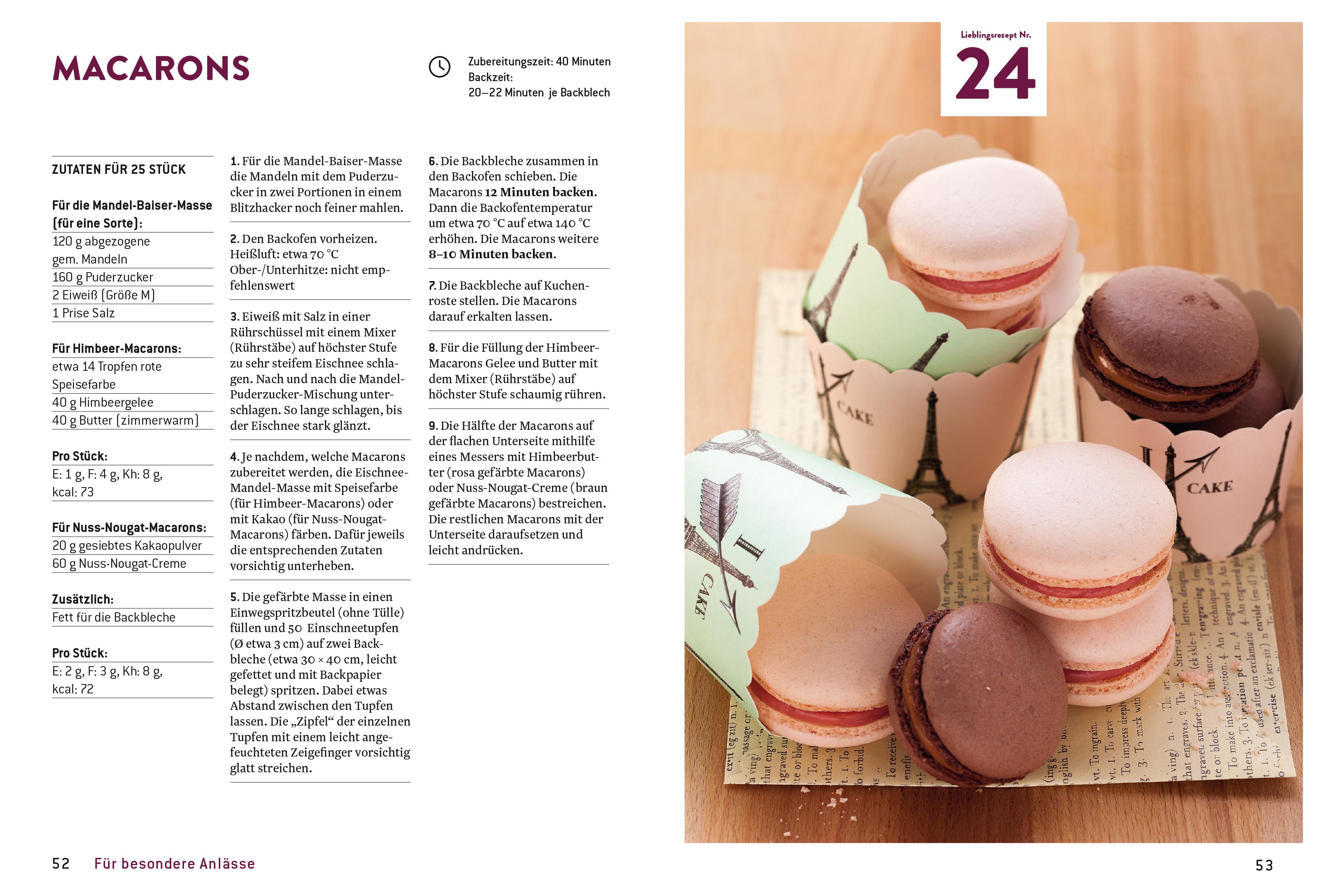 Beispielinhalt (Bild) Meine Lieblingsrezepte: Kekse & Cookies