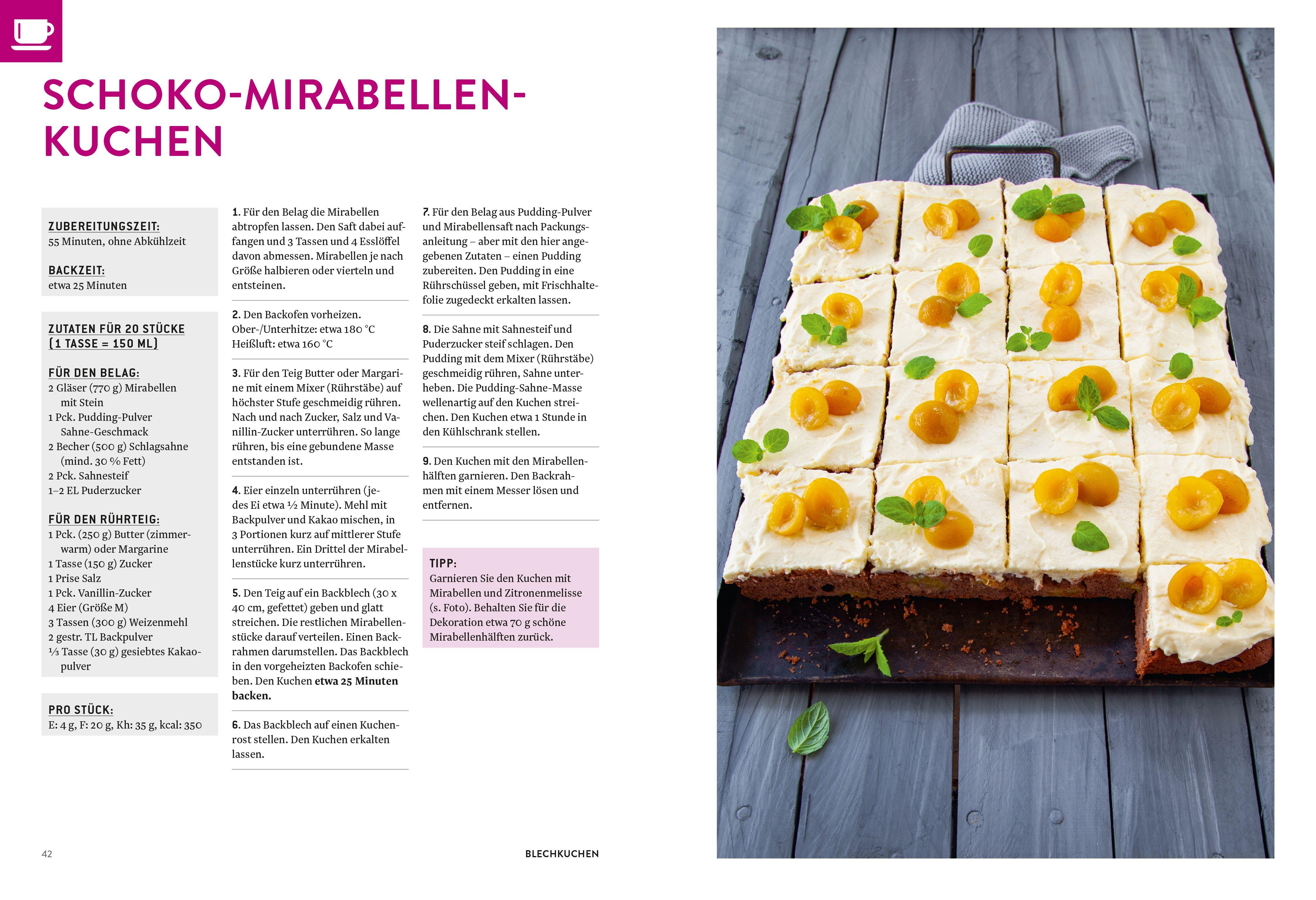 Beispielinhalt (Bild) Becher- und Tassenkuchen