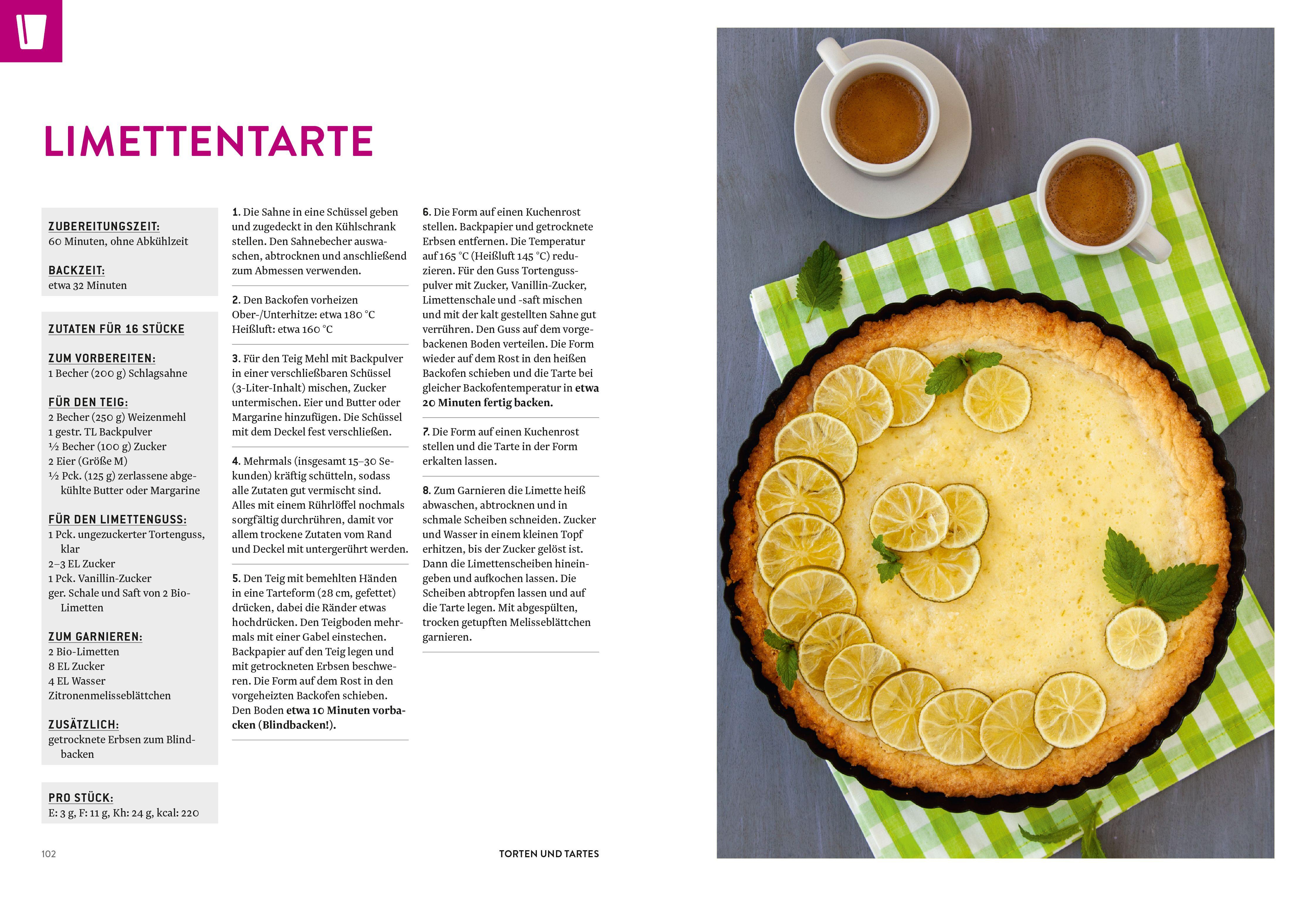 Beispielinhalt (Bild) Becher- und Tassenkuchen