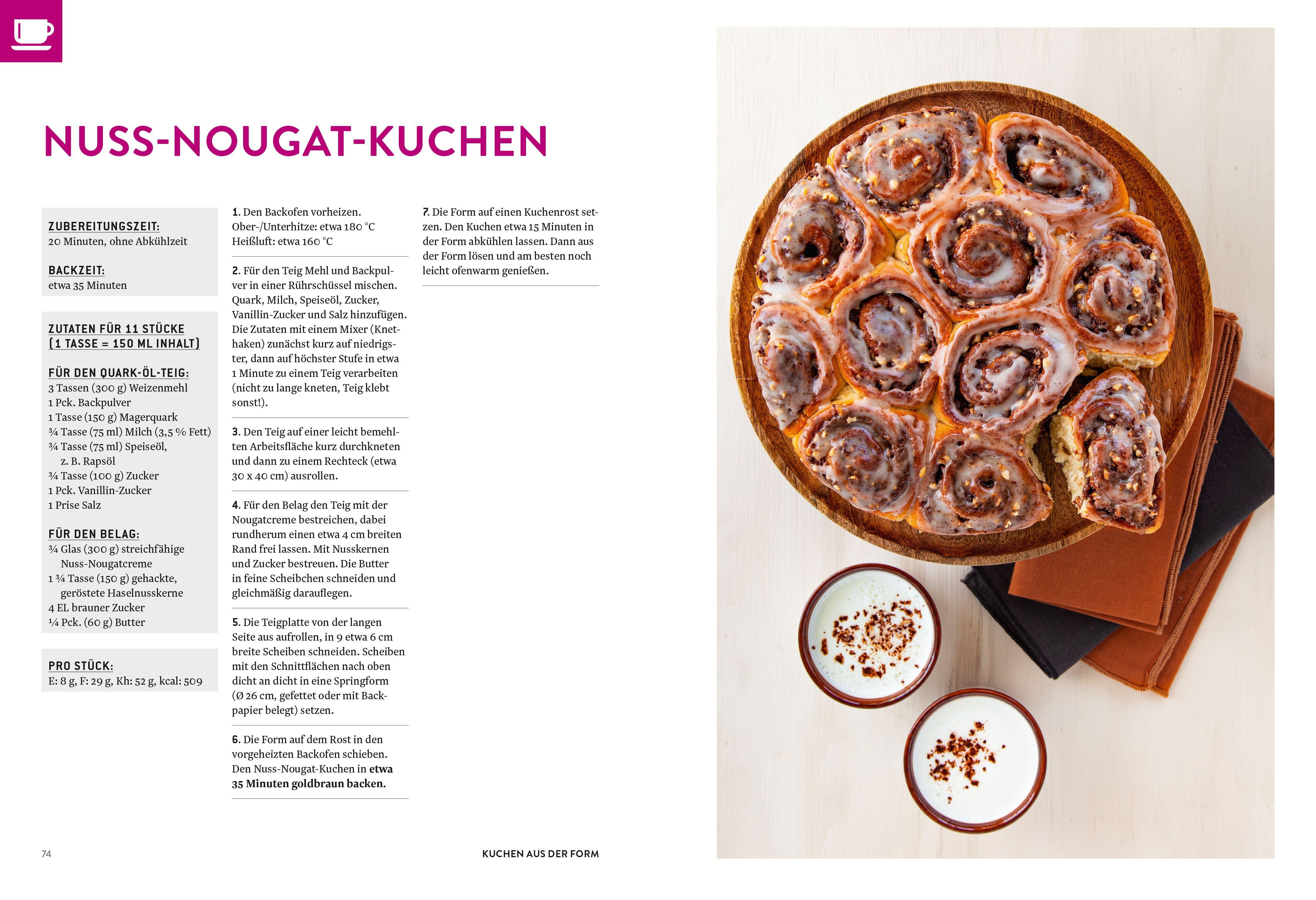 Beispielinhalt (Bild) Becher- und Tassenkuchen