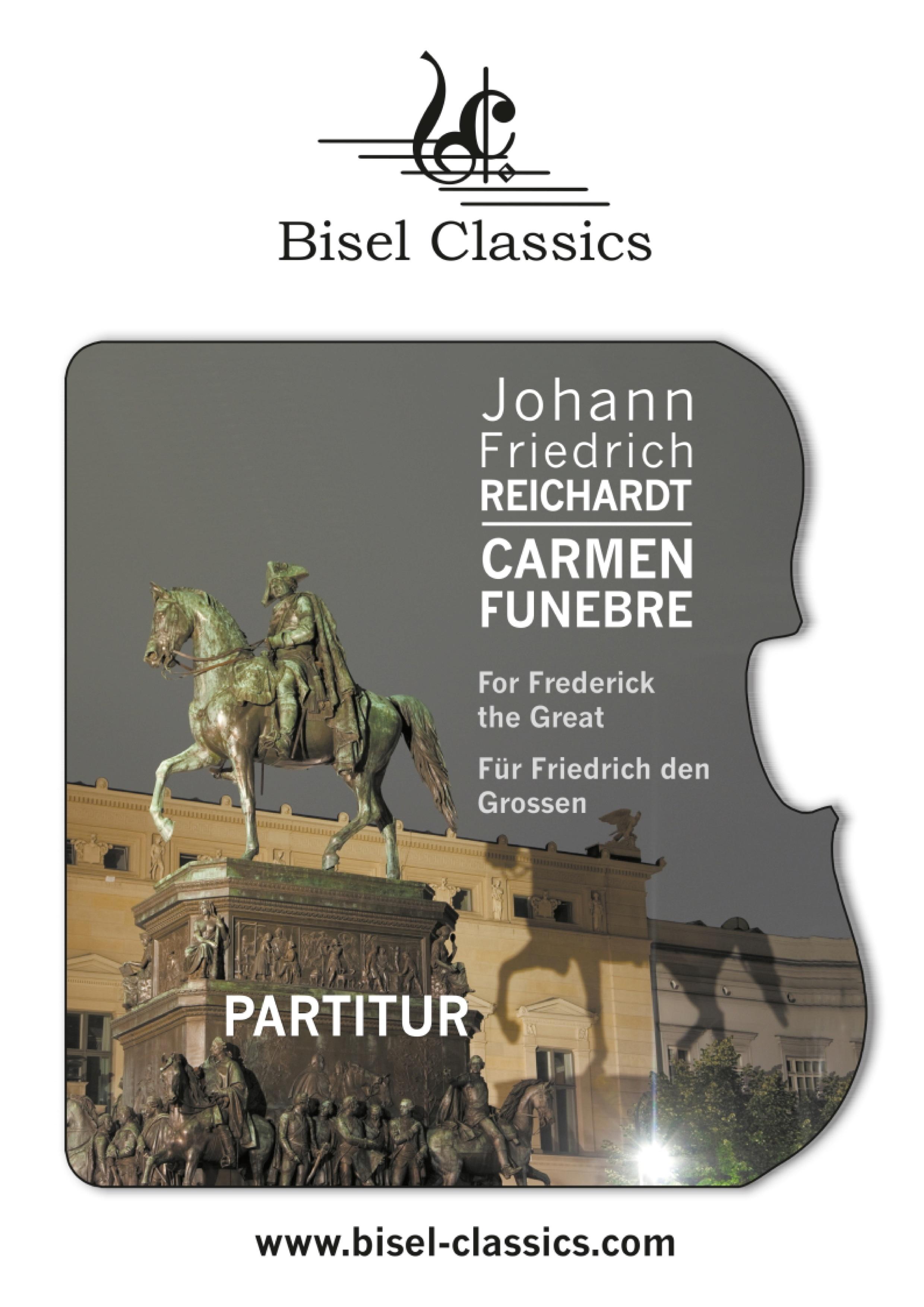 Vorderes Coverbild Carmen Funebre For Frederick the Great - Für Friedrich den Grossen