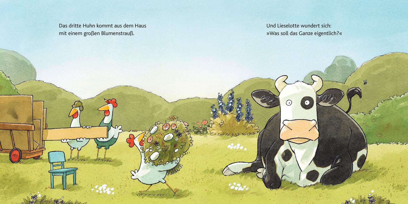 Beispielinhalt (Bild) Lieselotte feiert Geburtstag