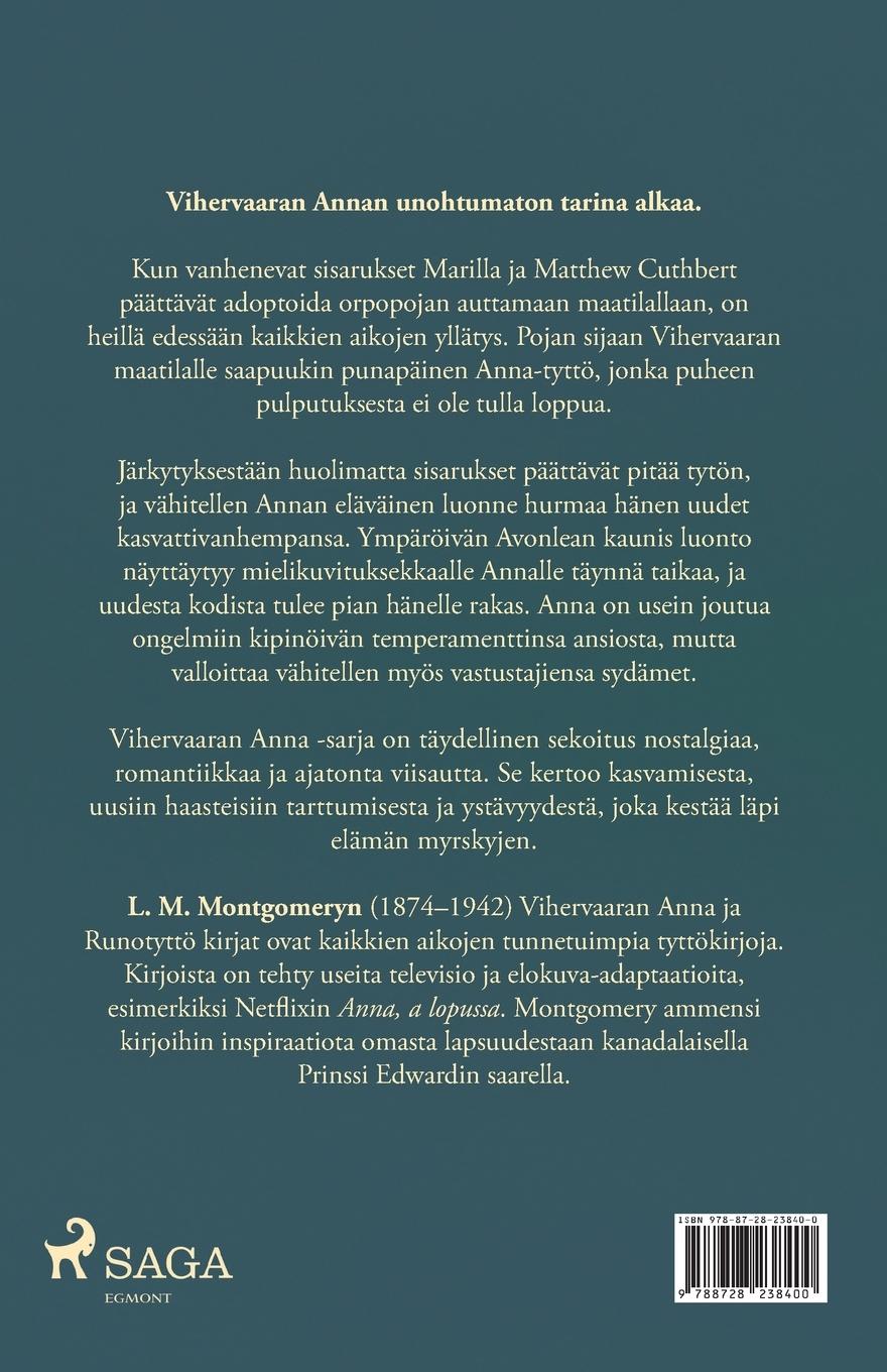 Rückseitencover Annan nuoruusvuodet