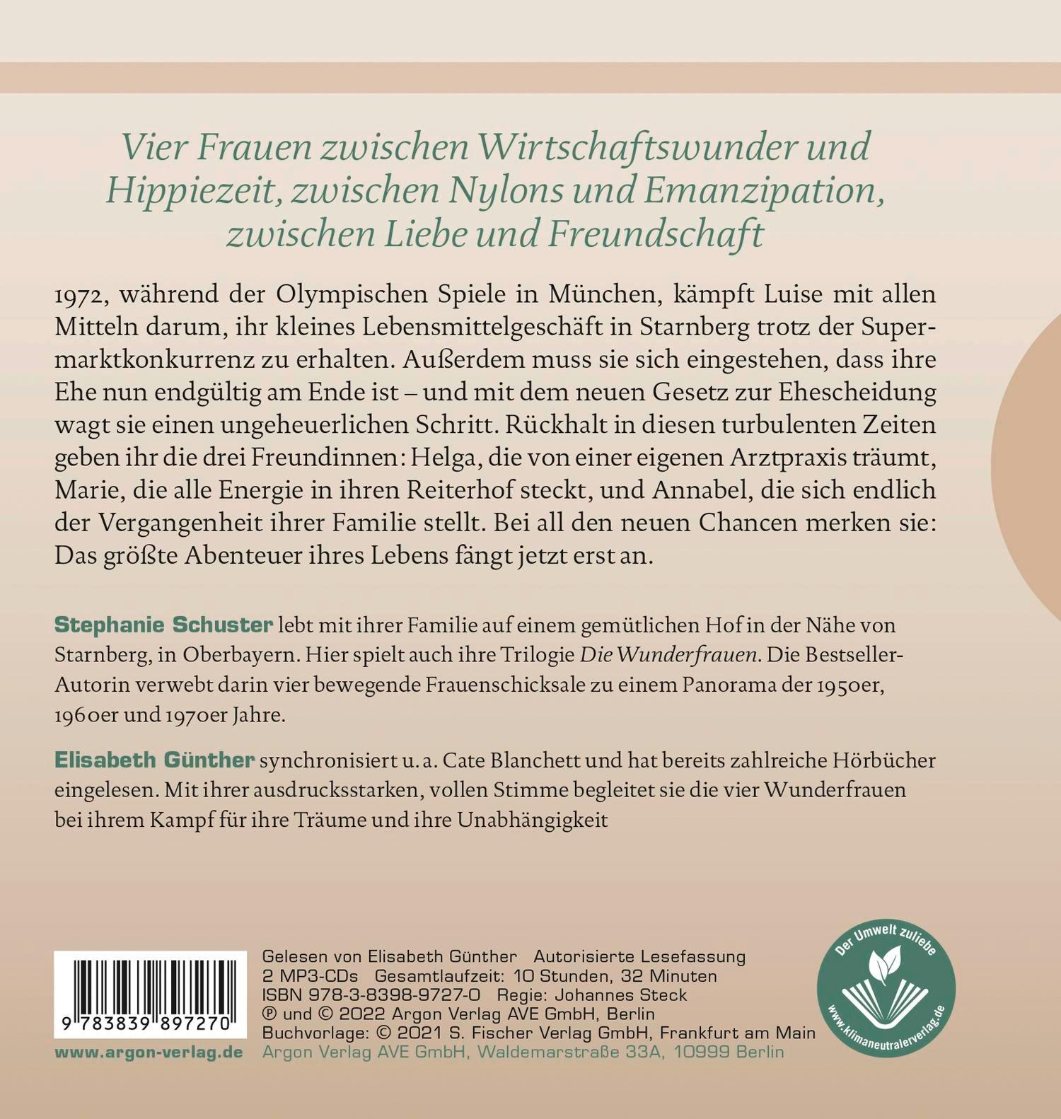 Rückseitencover Die Wunderfrauen