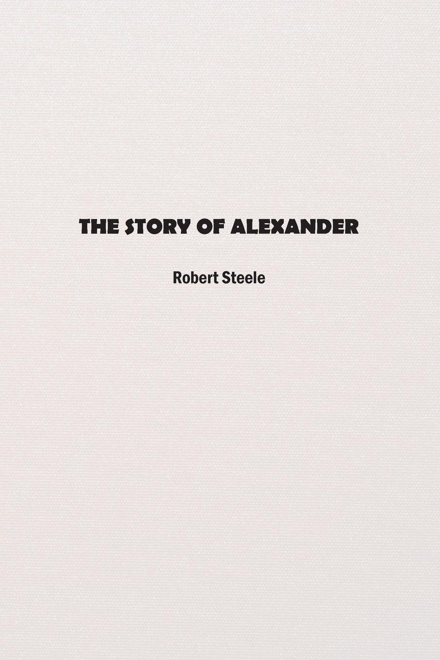Vorderes Coverbild The Story of Alexander