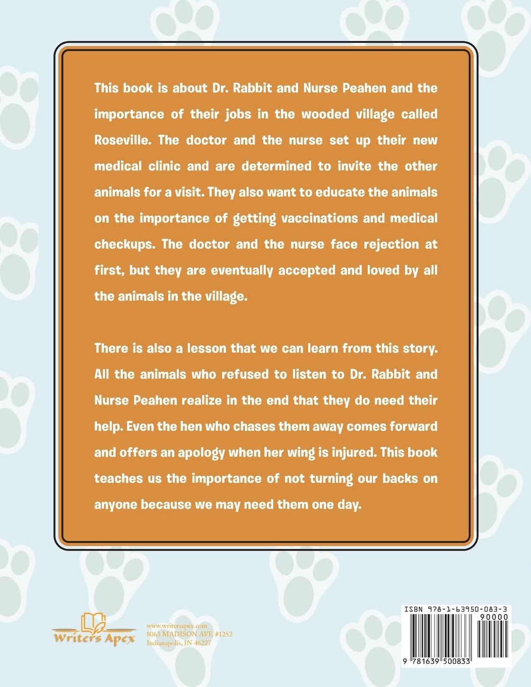 Rückseitencover Dr. Rabbit and Nurse Peahen in Roseville