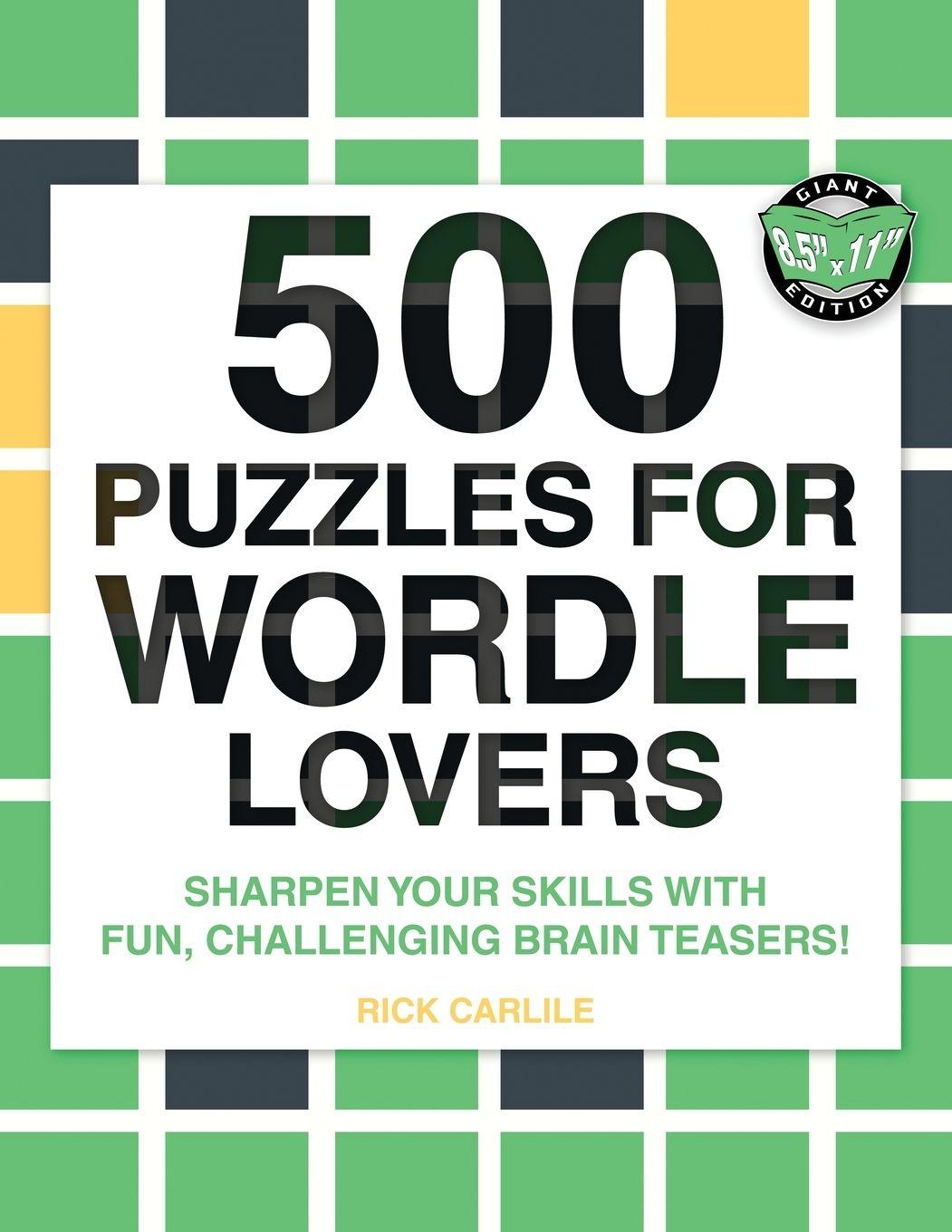 Vorderes Coverbild 500 Puzzles for Wordle Lovers