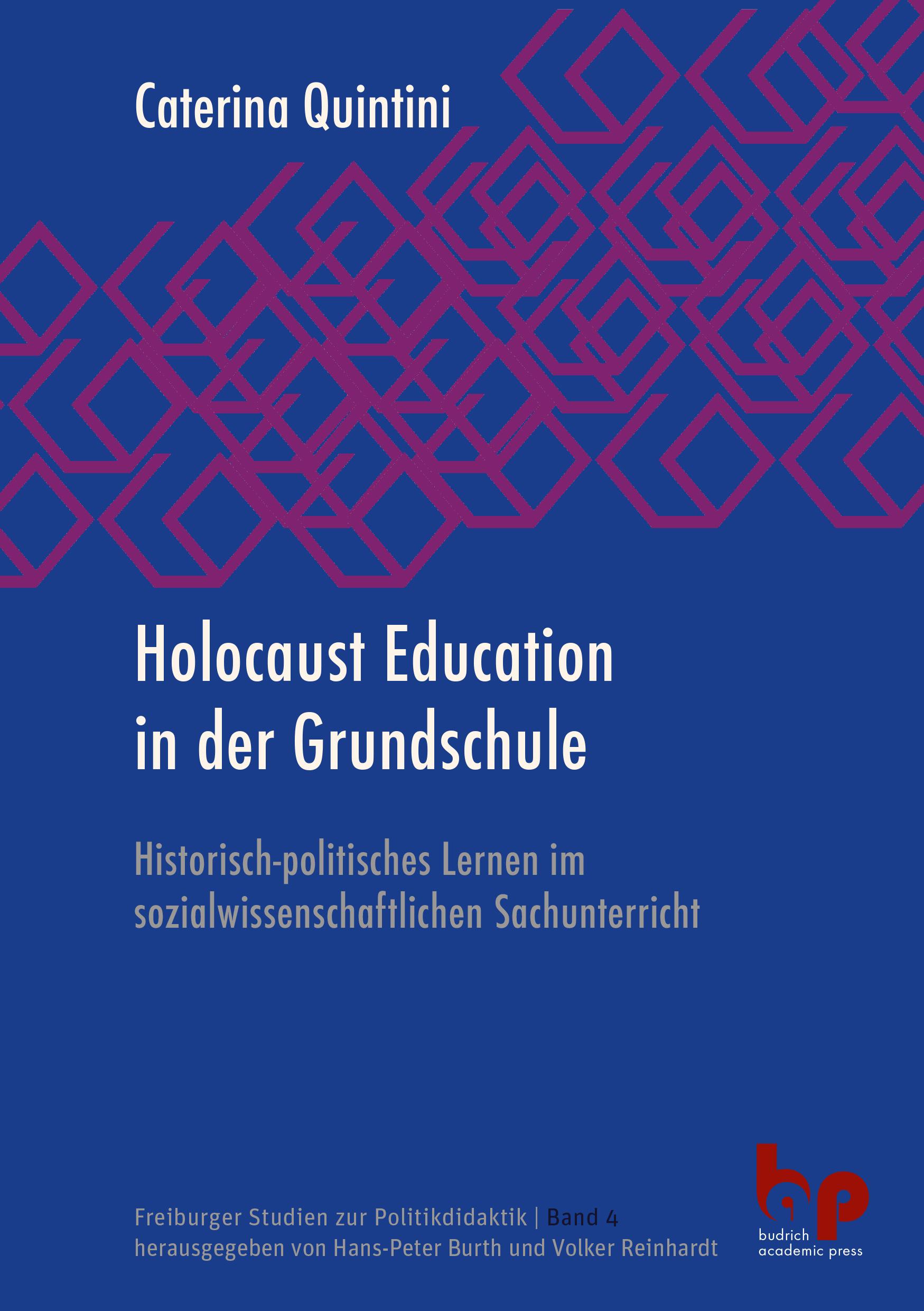 Vorderes Coverbild Holocaust Education in der Grundschule