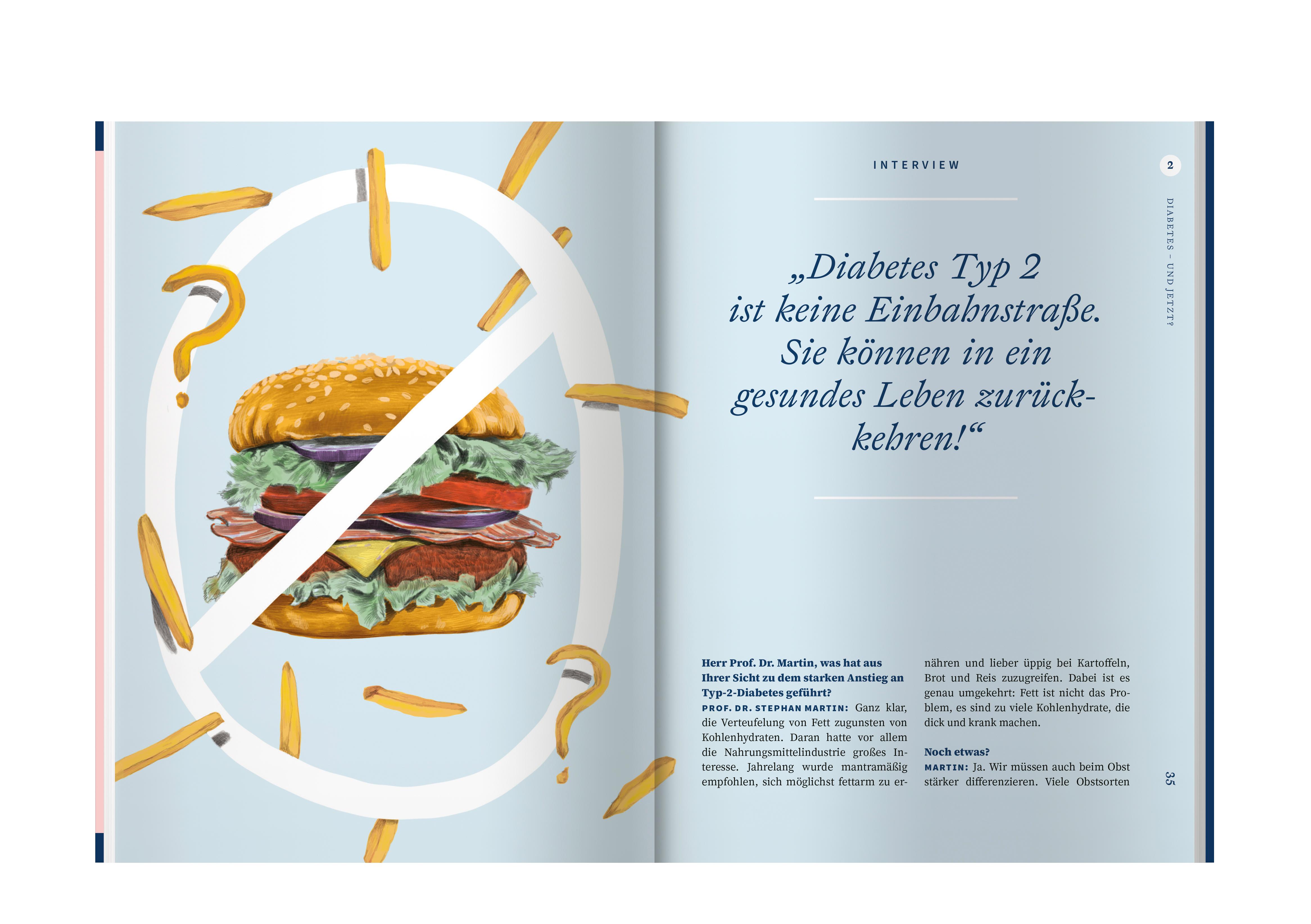 Beispielinhalt (Bild) Apotheken Umschau: Diabetes Typ 2