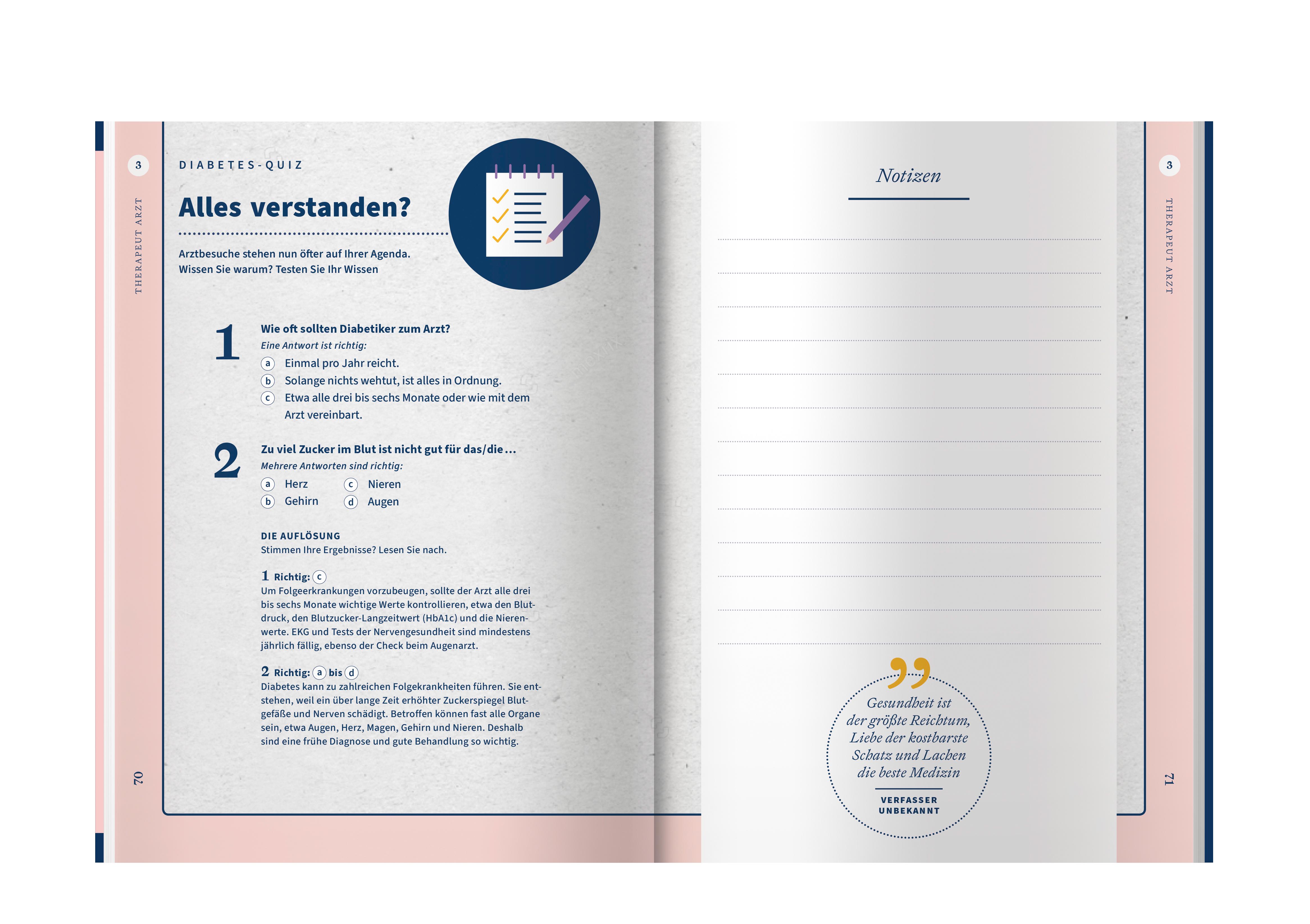 Beispielinhalt (Bild) Apotheken Umschau: Diabetes Typ 2