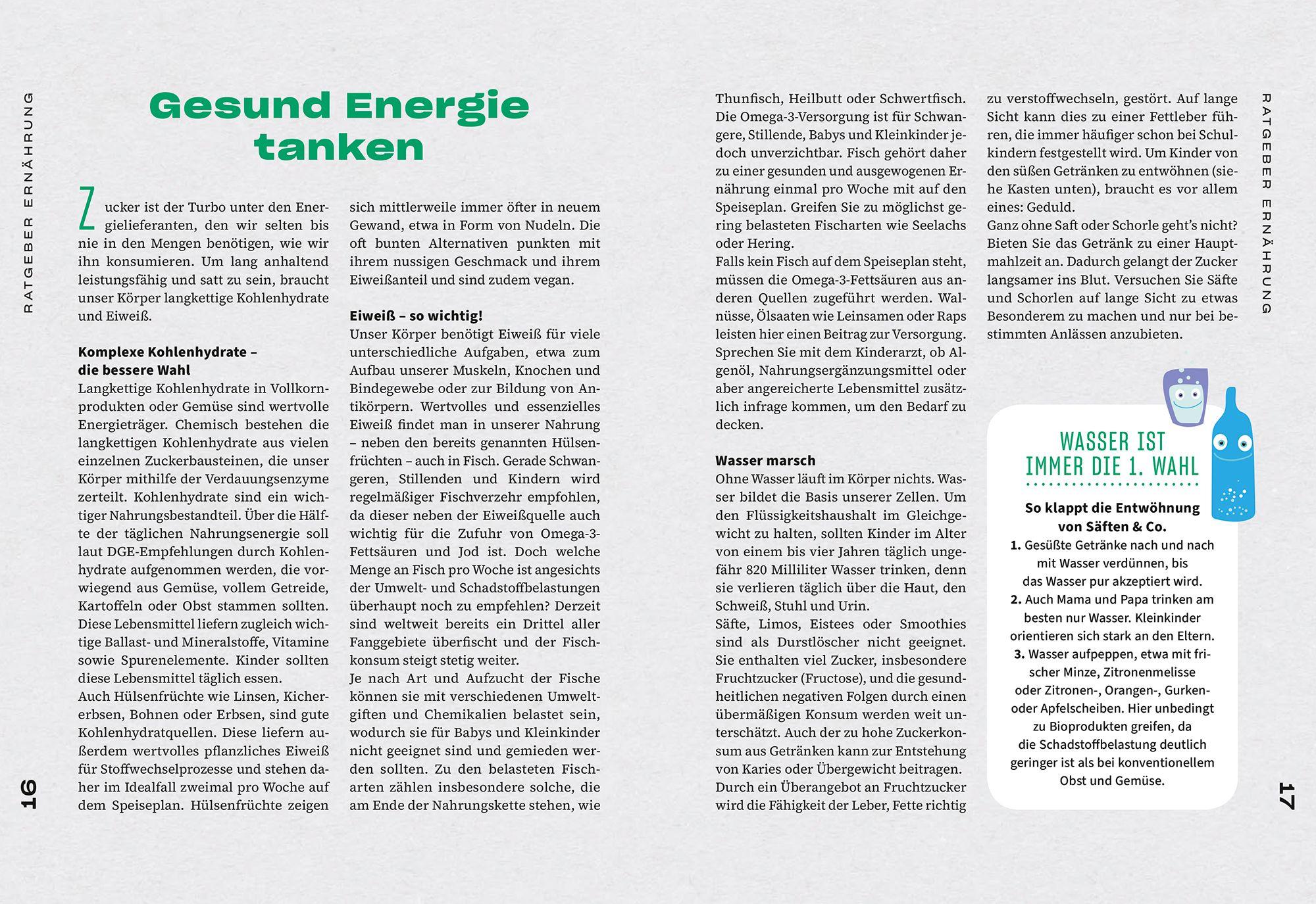 Beispielinhalt (Bild) Baby und Familie: Frische Familienküche