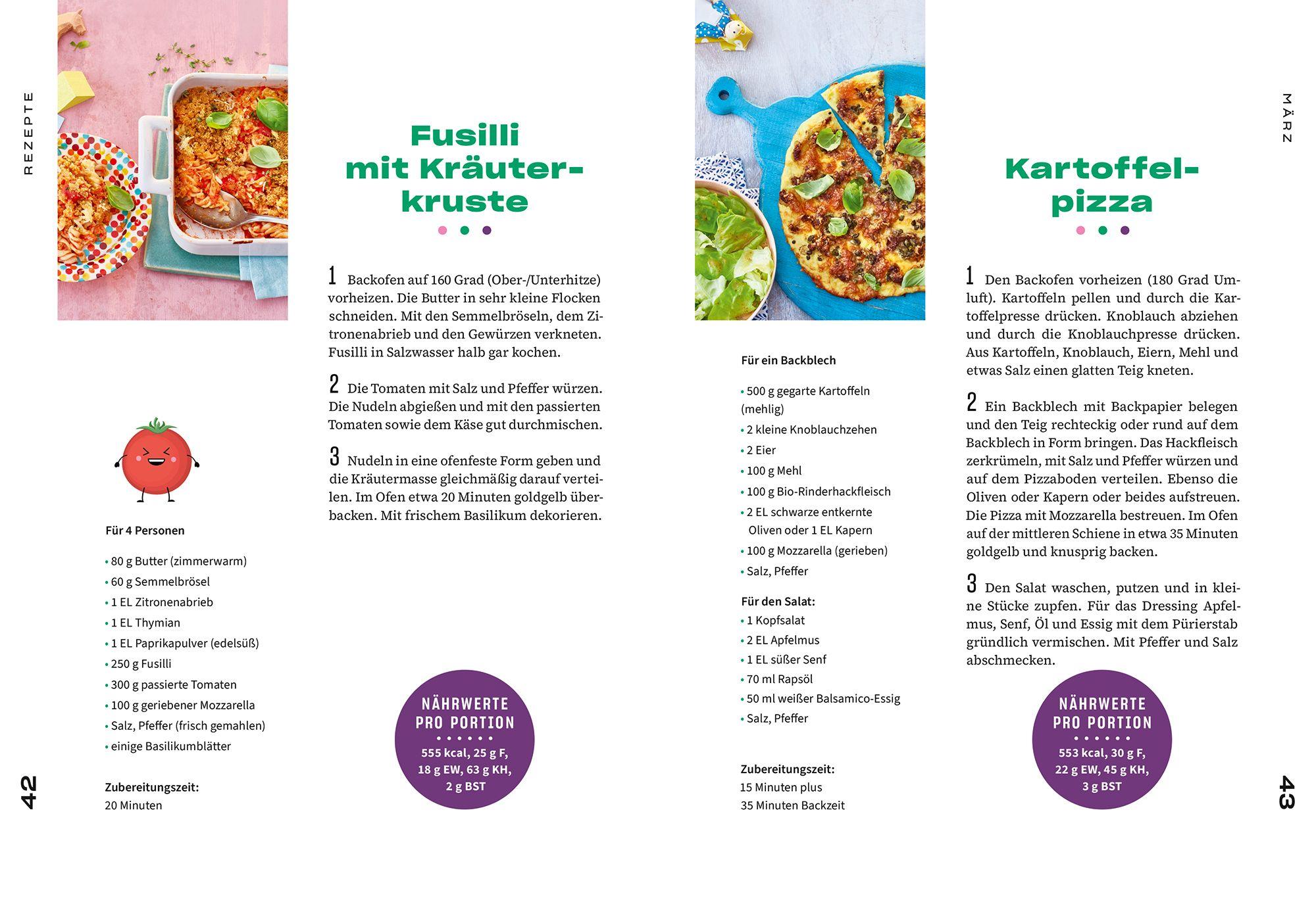 Beispielinhalt (Bild) Baby und Familie: Frische Familienküche