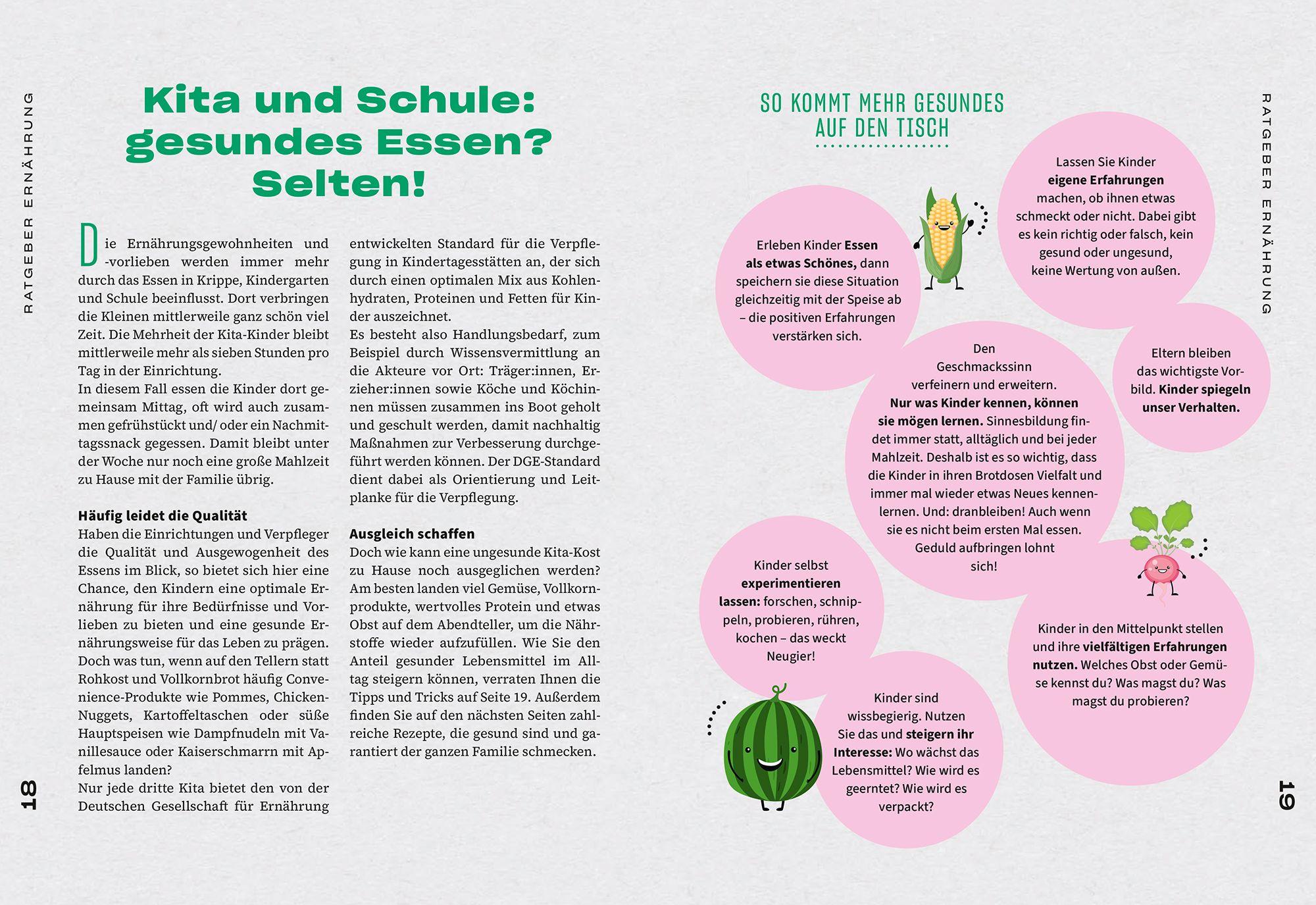 Beispielinhalt (Bild) Baby und Familie: Frische Familienküche