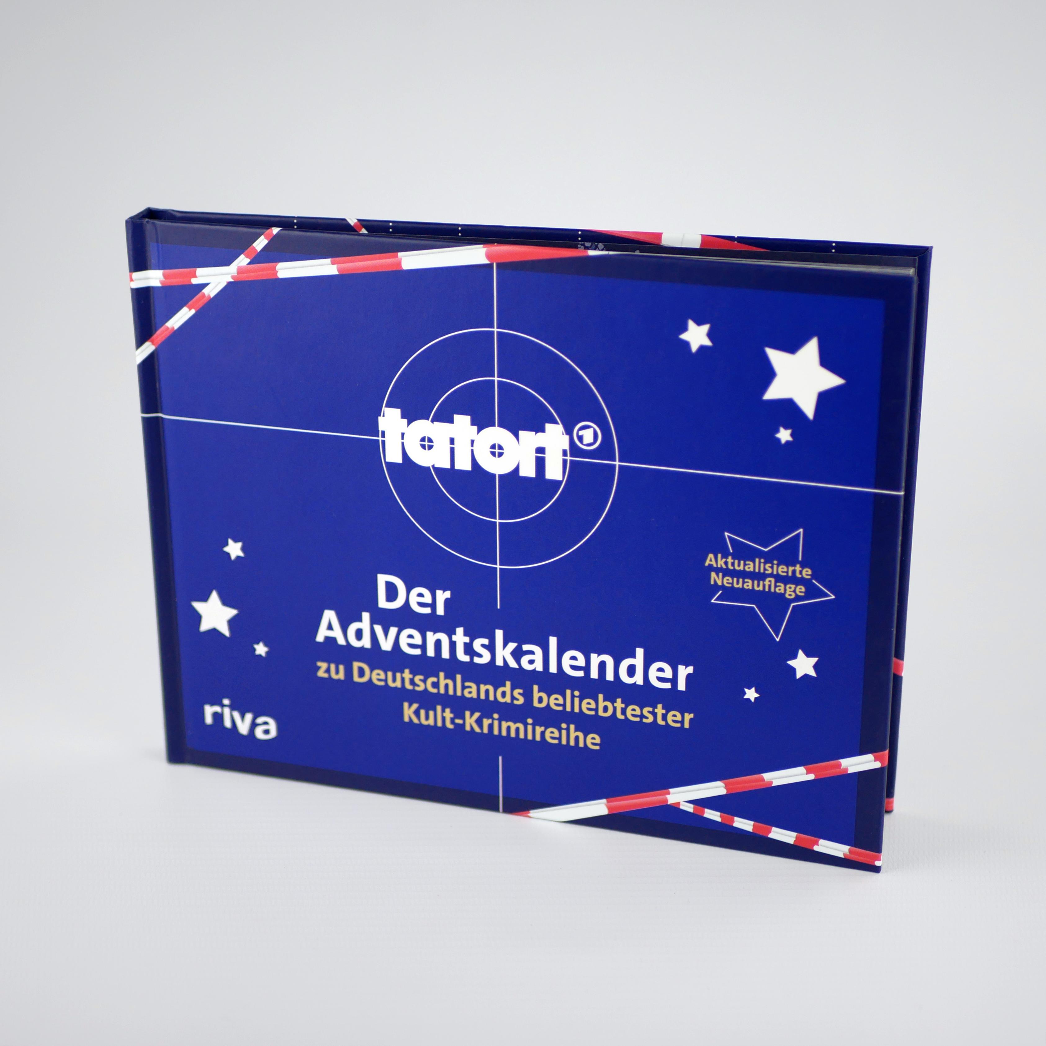Beispielinhalt (Bild) Tatort - Der Adventskalender zu Deutschlands beliebtester Kult-Krimireihe