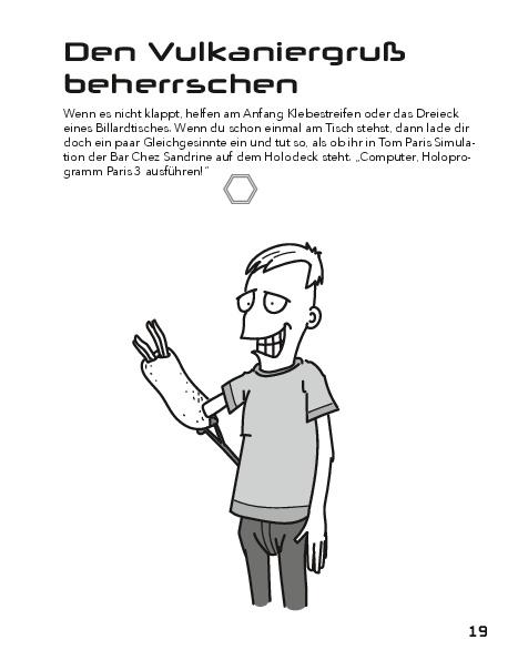 Beispielinhalt (Bild) Die Bucket List für Trekkies. 222 Dinge, die man als Star-Trek-Fan getan haben sollte