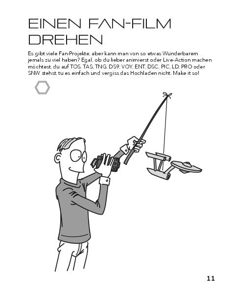 Beispielinhalt (Bild) Die Bucket List für Trekkies. 222 Dinge, die man als Star-Trek-Fan getan haben sollte