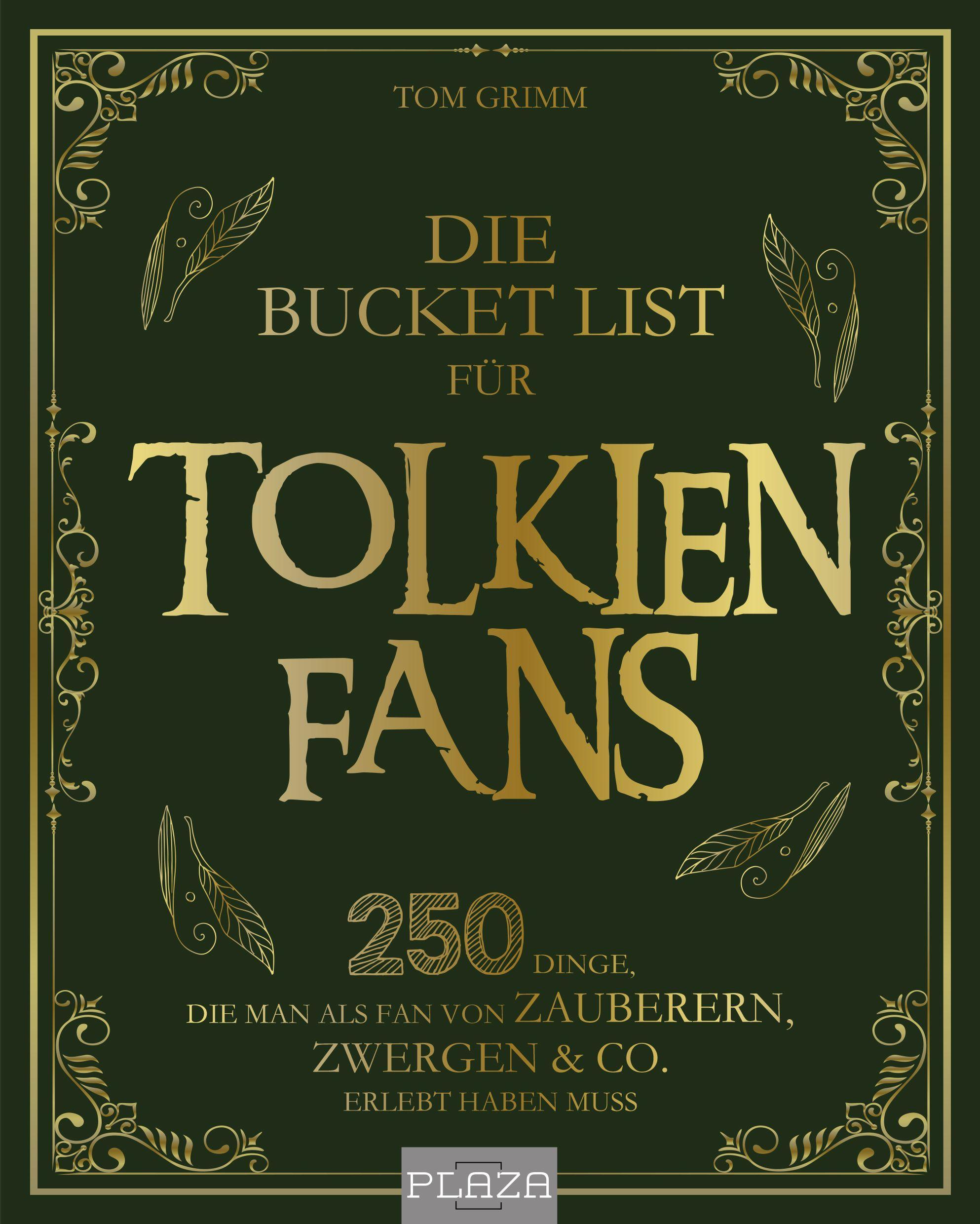 Vorderes Coverbild Die Bucket List für Tolkien Fans