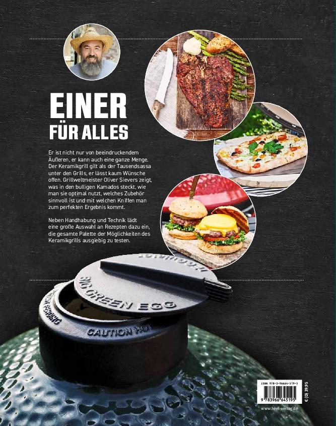 Rückseitencover Der Keramikgrill - Technik & Rezepte