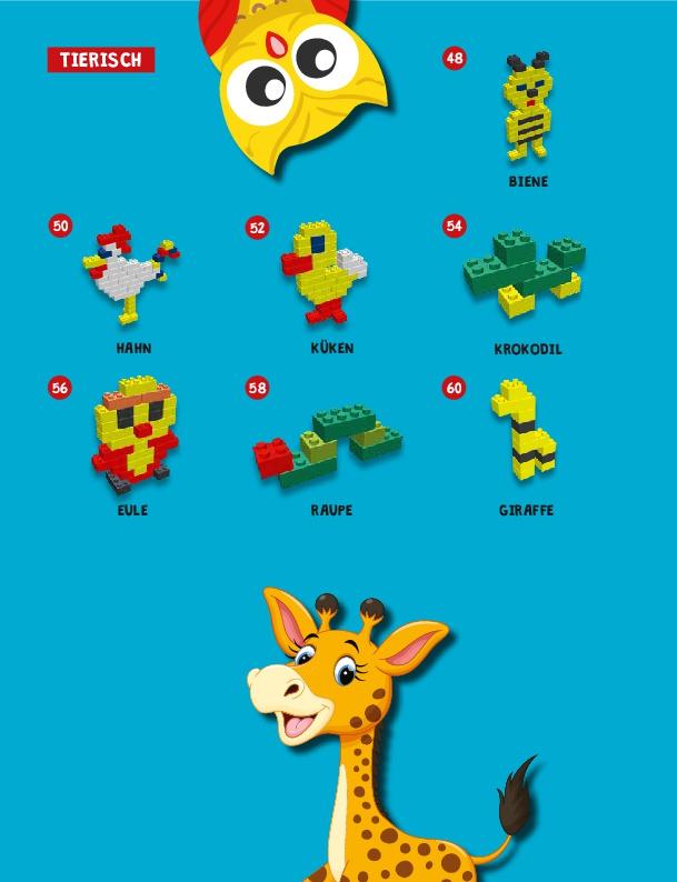 Beispielinhalt (Bild) Tipps für Kids: Neue Ideen für LEGO® Basis-Steine