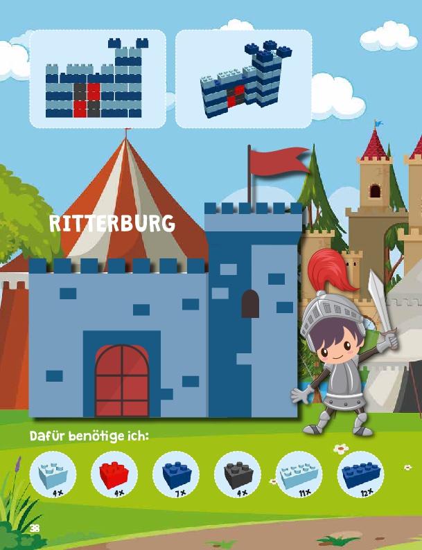 Beispielinhalt (Bild) Tipps für Kids: Neue Ideen für LEGO® Basis-Steine