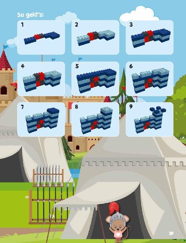 Beispielinhalt (Bild) Tipps für Kids: Neue Ideen für LEGO® Basis-Steine