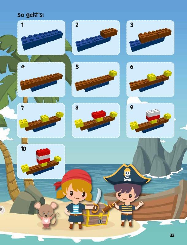 Beispielinhalt (Bild) Tipps für Kids: Neue Ideen für LEGO® Basis-Steine