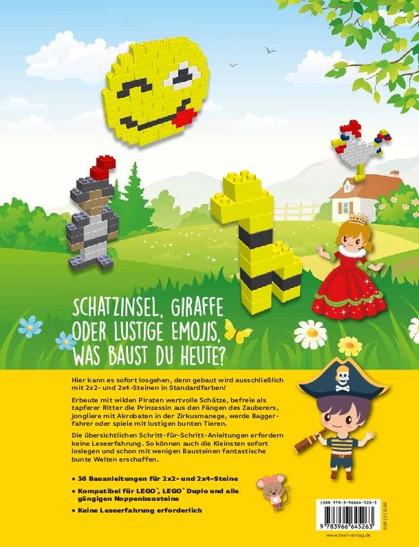 Rückseitencover Tipps für Kids: Neue Ideen für LEGO® Basis-Steine