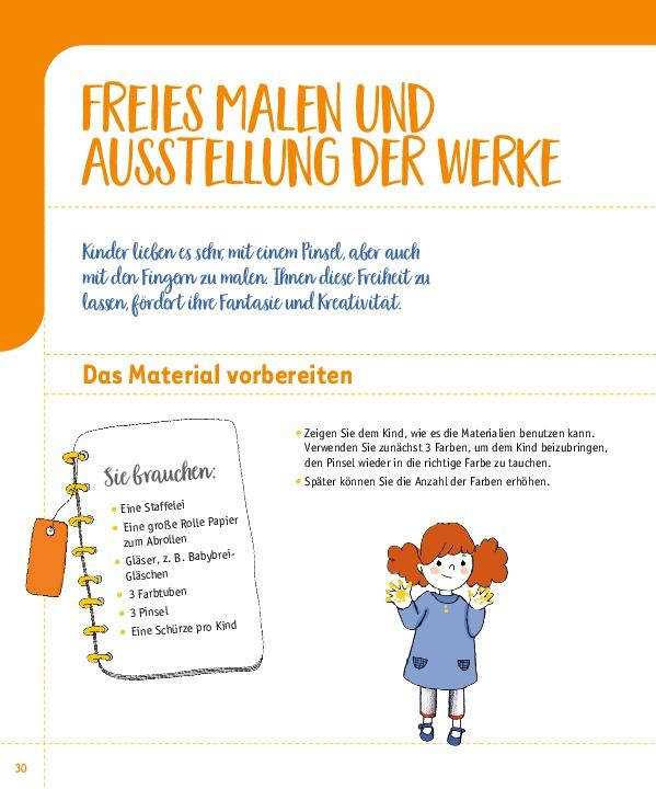 Beispielinhalt (Bild) Montessori für zu Hause