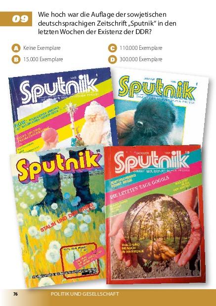 Beispielinhalt (Bild) Der große DDR Expertentest