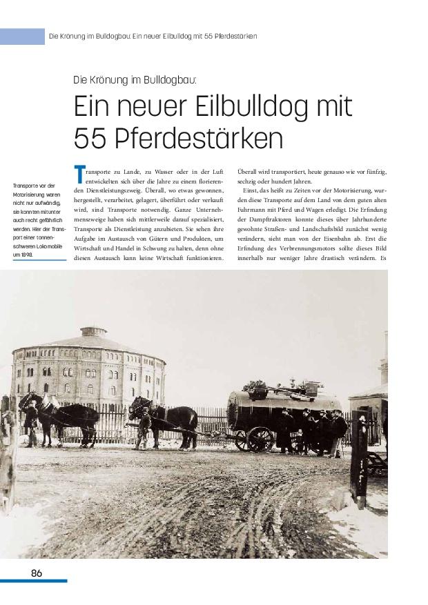 Beispielinhalt (Bild) Lanz Bulldog