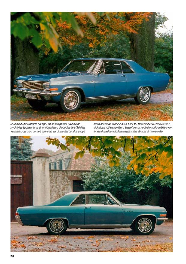 Beispielinhalt (Bild) Opel Kapitän, Admiral, Diplomat A & B - Die großen Drei aus Rüsselsheim