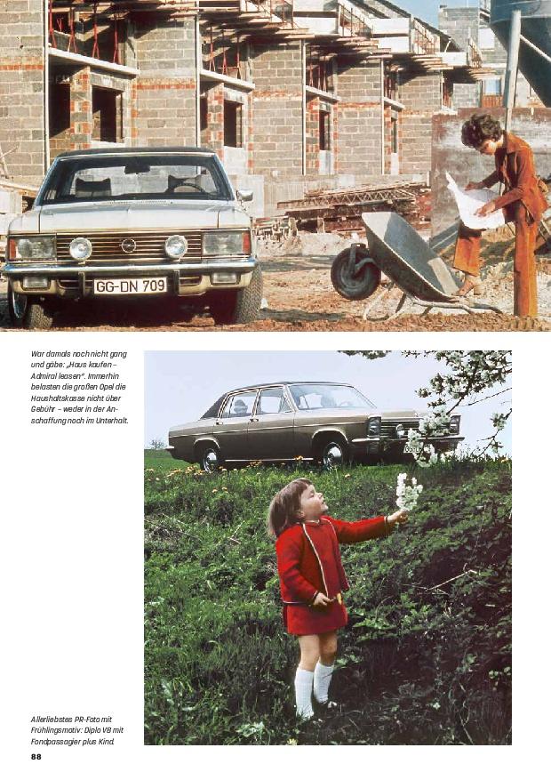 Beispielinhalt (Bild) Opel Kapitän, Admiral, Diplomat A & B - Die großen Drei aus Rüsselsheim