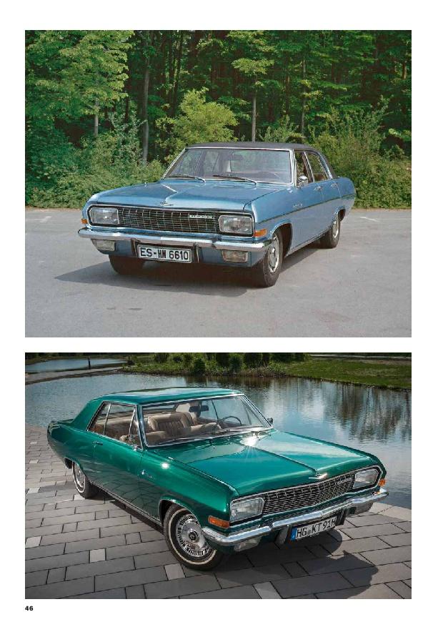Beispielinhalt (Bild) Opel Kapitän, Admiral, Diplomat A & B - Die großen Drei aus Rüsselsheim