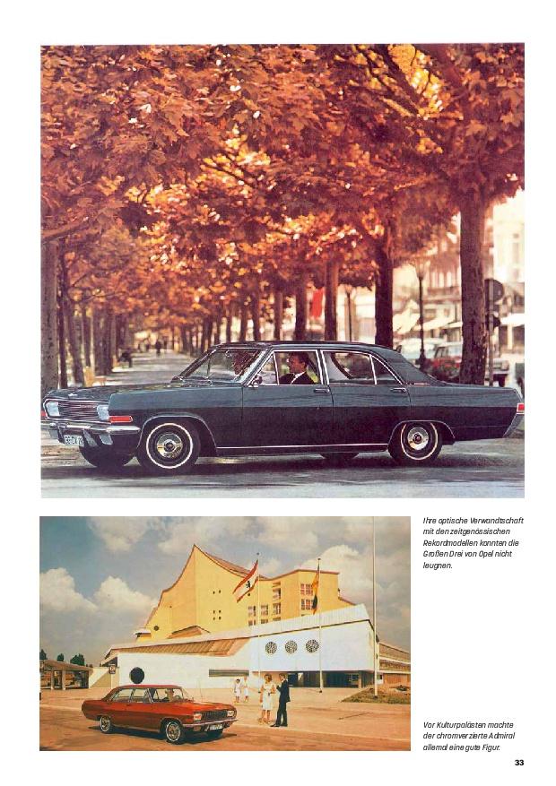 Beispielinhalt (Bild) Opel Kapitän, Admiral, Diplomat A & B - Die großen Drei aus Rüsselsheim