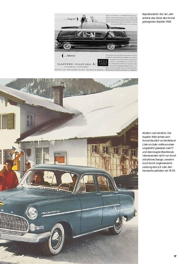 Beispielinhalt (Bild) Opel Kapitän, Admiral, Diplomat A & B - Die großen Drei aus Rüsselsheim