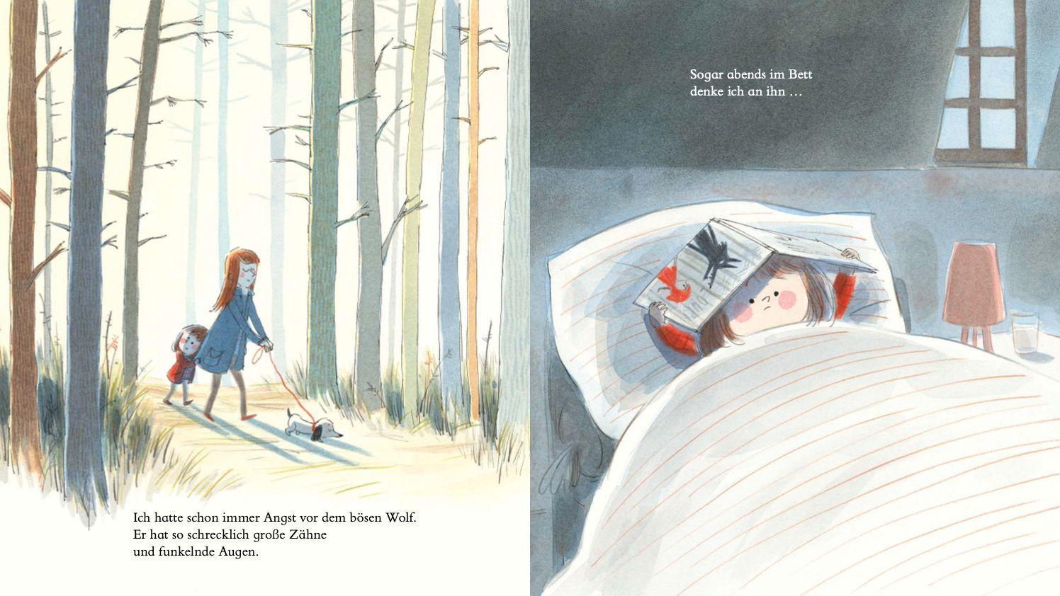 Beispielinhalt (Bild) Der Tag, an dem ich den bösen Wolf verjagte