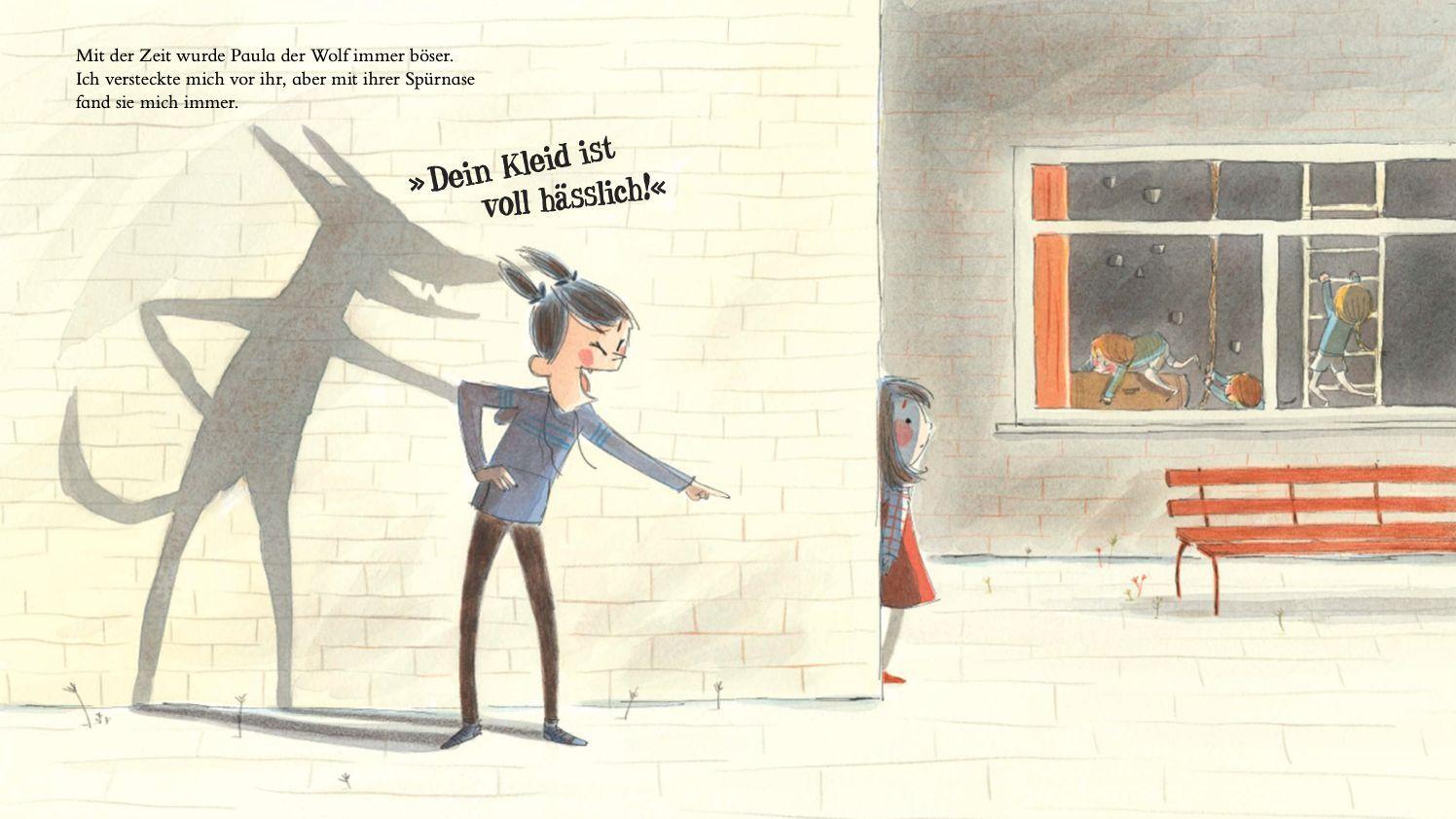 Beispielinhalt (Bild) Der Tag, an dem ich den bösen Wolf verjagte
