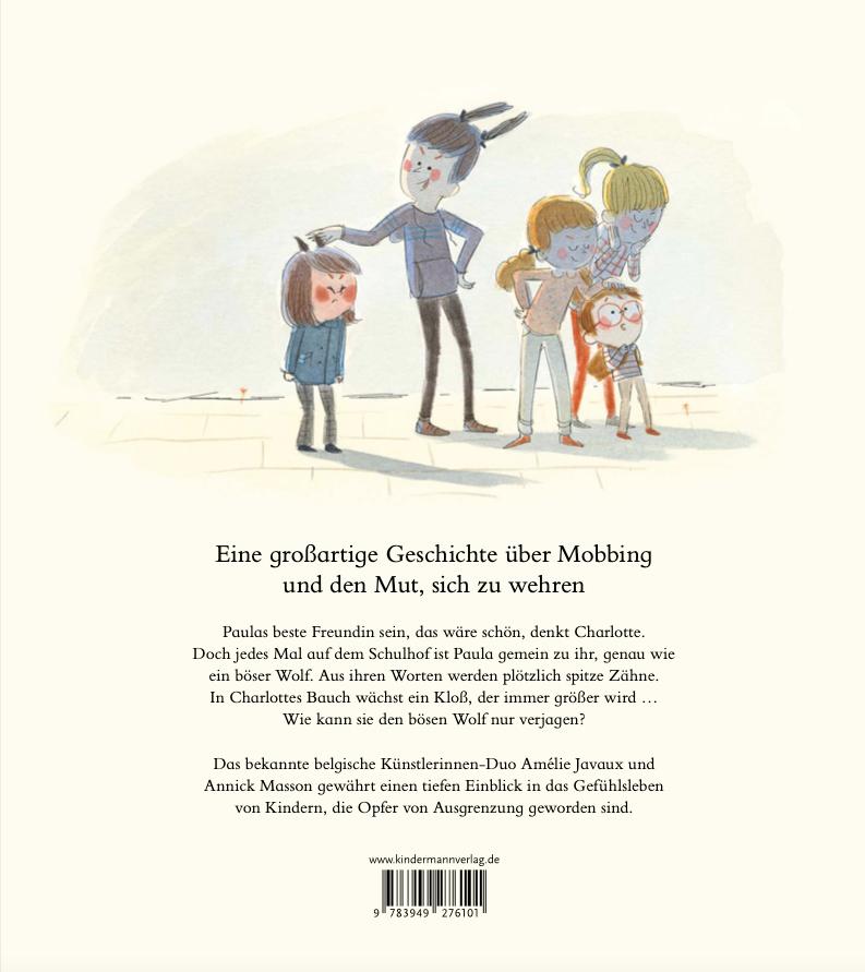 Rückseitencover Der Tag, an dem ich den bösen Wolf verjagte